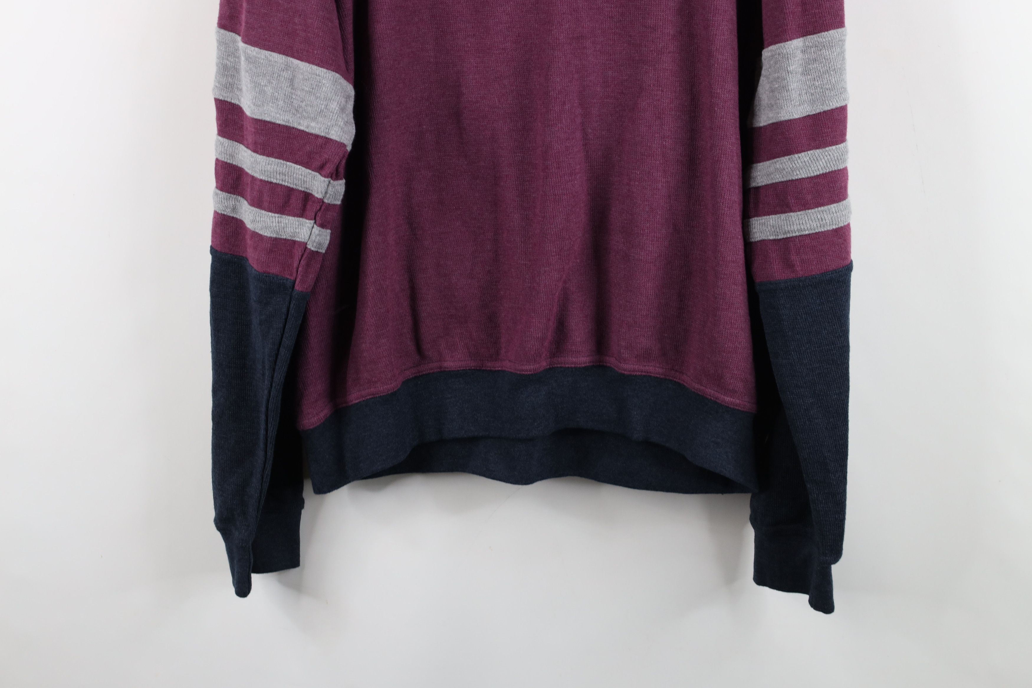 Vintage Vintage 90s Streetwear Thermal Waffle Knit Polo Shirt Size US L / EU 52-54 / 3 - 13 Thumbnail
