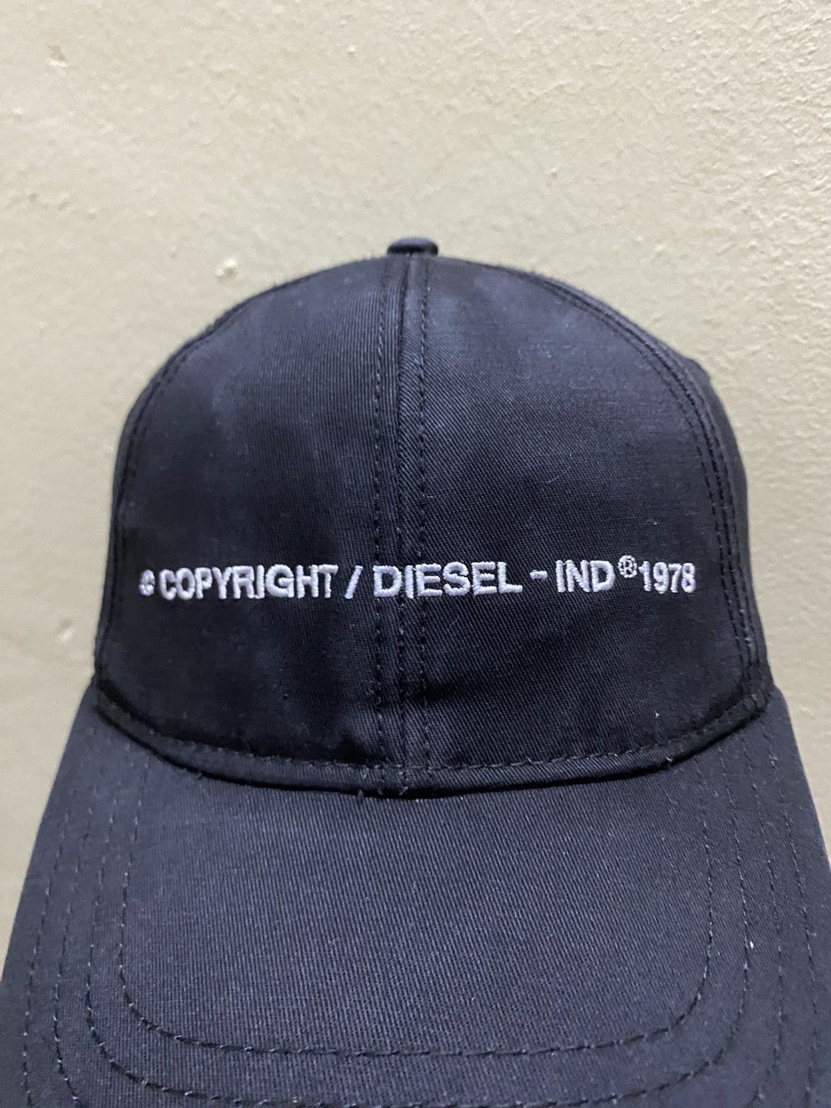 Diesel Diesel ©1978 Industrial Logo Cap (Archive Style) Size ONE SIZE - 2 Thumbnail