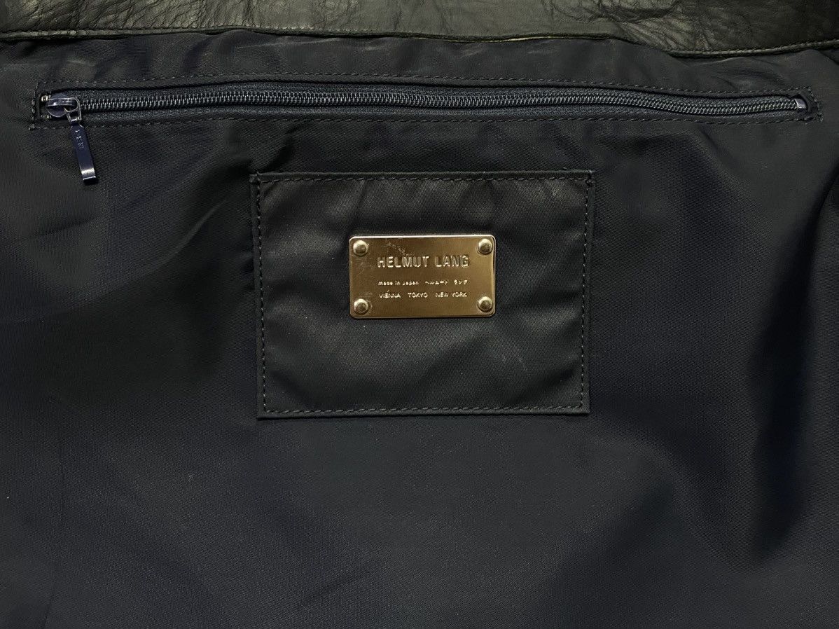 Helmut Lang Helmut Lang Archive Leather Tote Bag ( UNISEX ) Size ONE SIZE - 12 Thumbnail