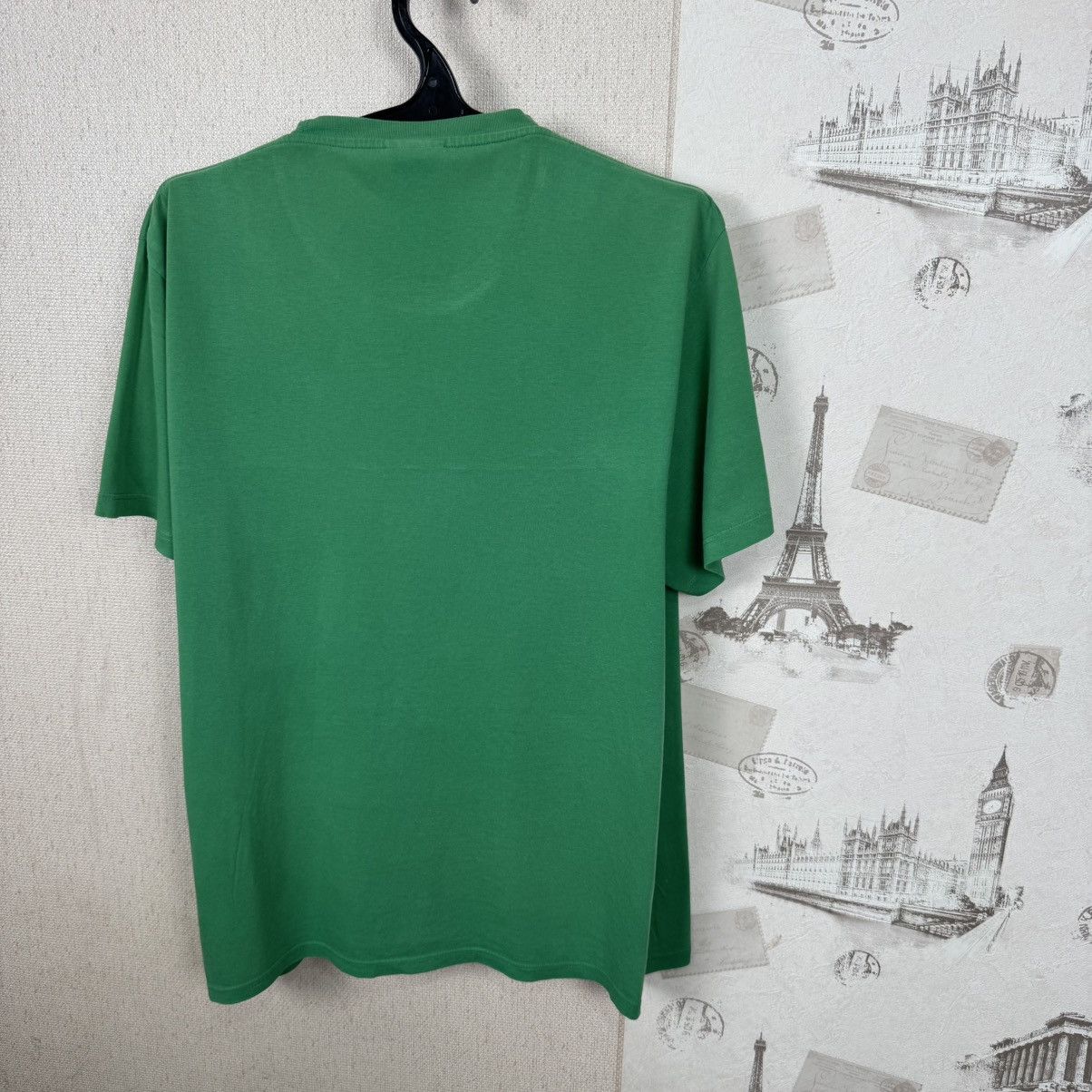 Nike 💚 Vintage 00s Nike T shirt Centre Logo Green Streetwear XL Size US XL / EU 56 / 4 - 12 Thumbnail