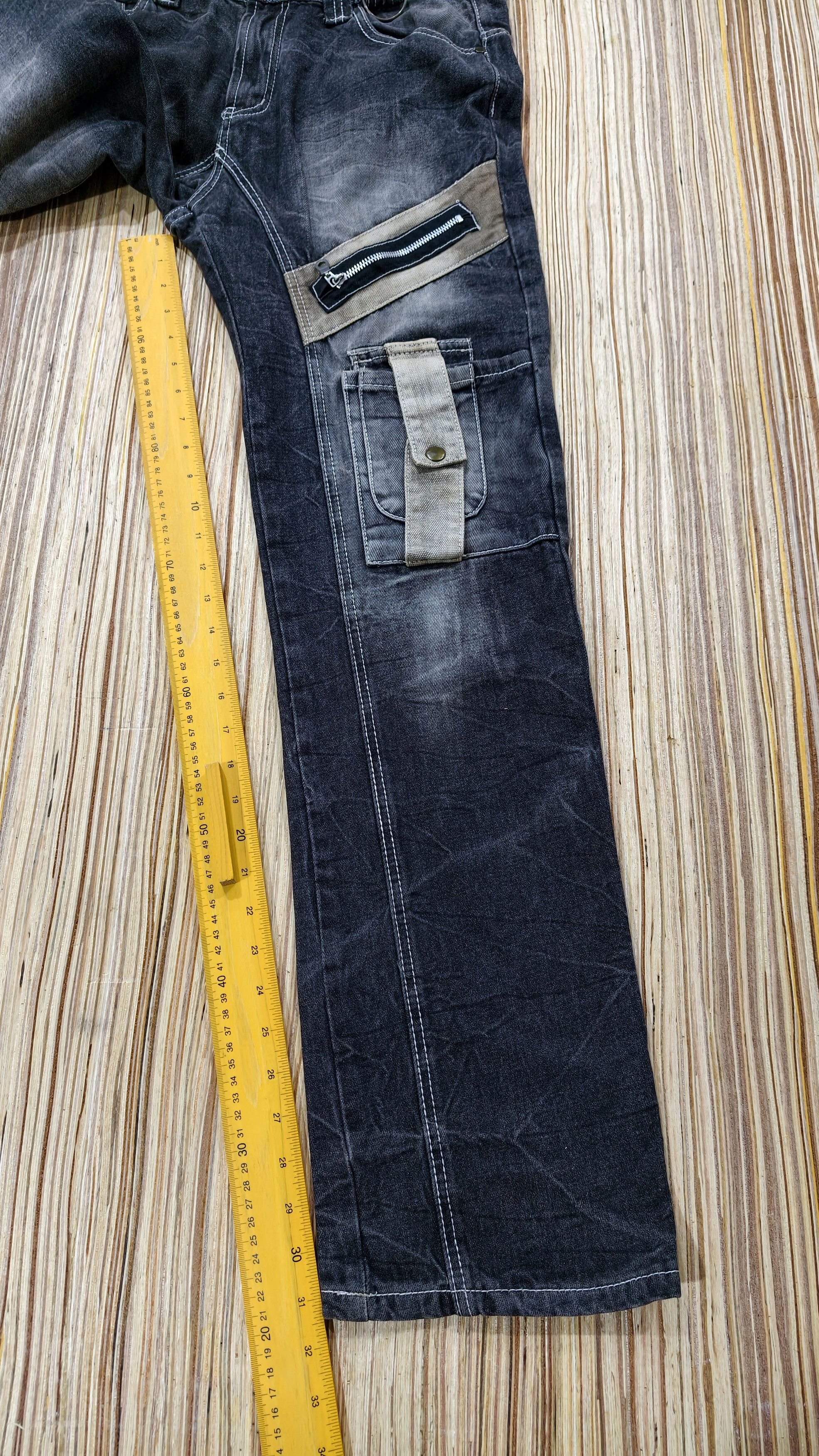 Japanese Brand aston collection tactical style jeans Size US 31 - 11 Thumbnail