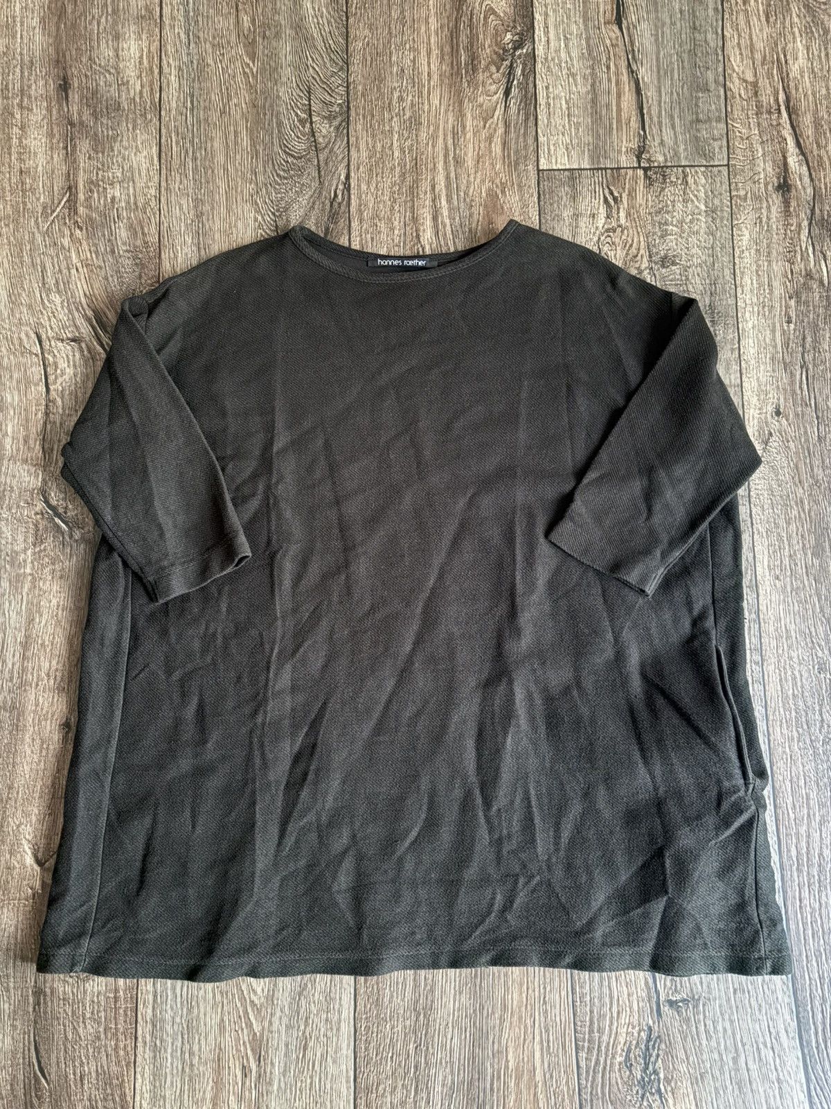 Designer × hannes roether Hannes Roether Asymmetrical Avant Garde Sweatshirt Size XS / US 0-2 / IT 36-38 - 1 Thumbnail
