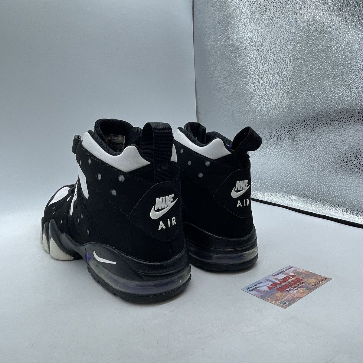 Nike Air max 2 black purple Size US 12 / EU 45 - 4 Thumbnail