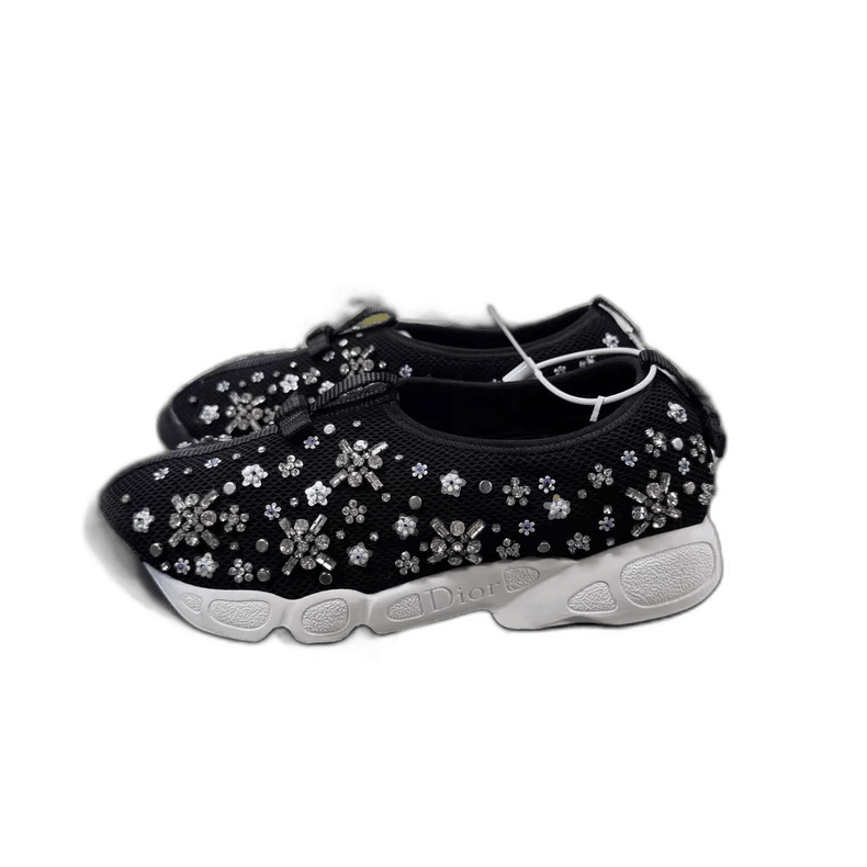 Dior DIOR Slip-On Shoes with Decorative Flowers | Grailed