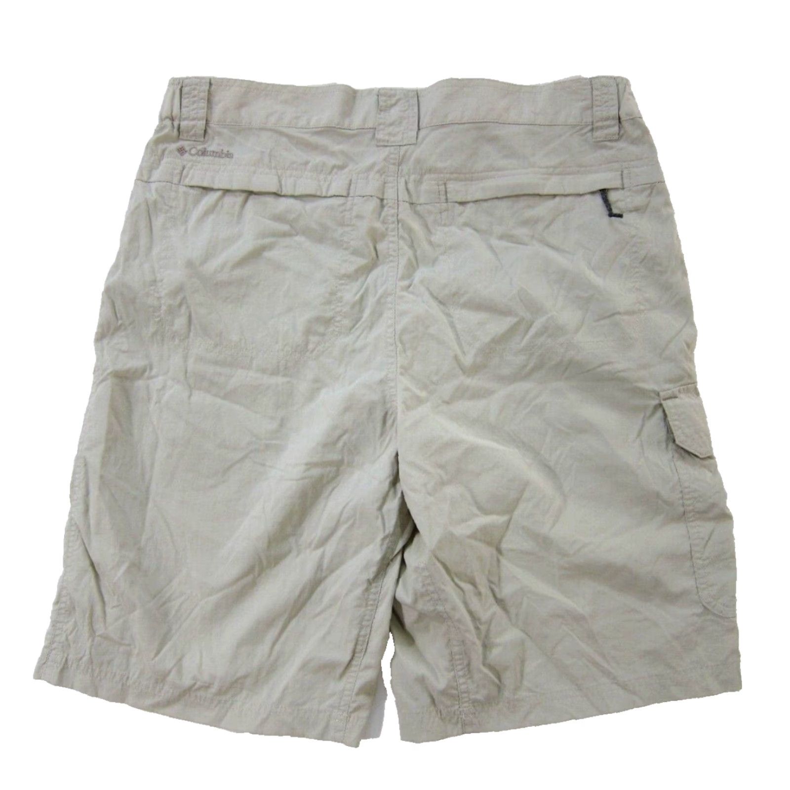 Vintage Columbia Cargo Shorts Hike Travel Bermuda Pocket 5 Pockets M Beige Men Size US 34 / EU 50 - 2 Thumbnail