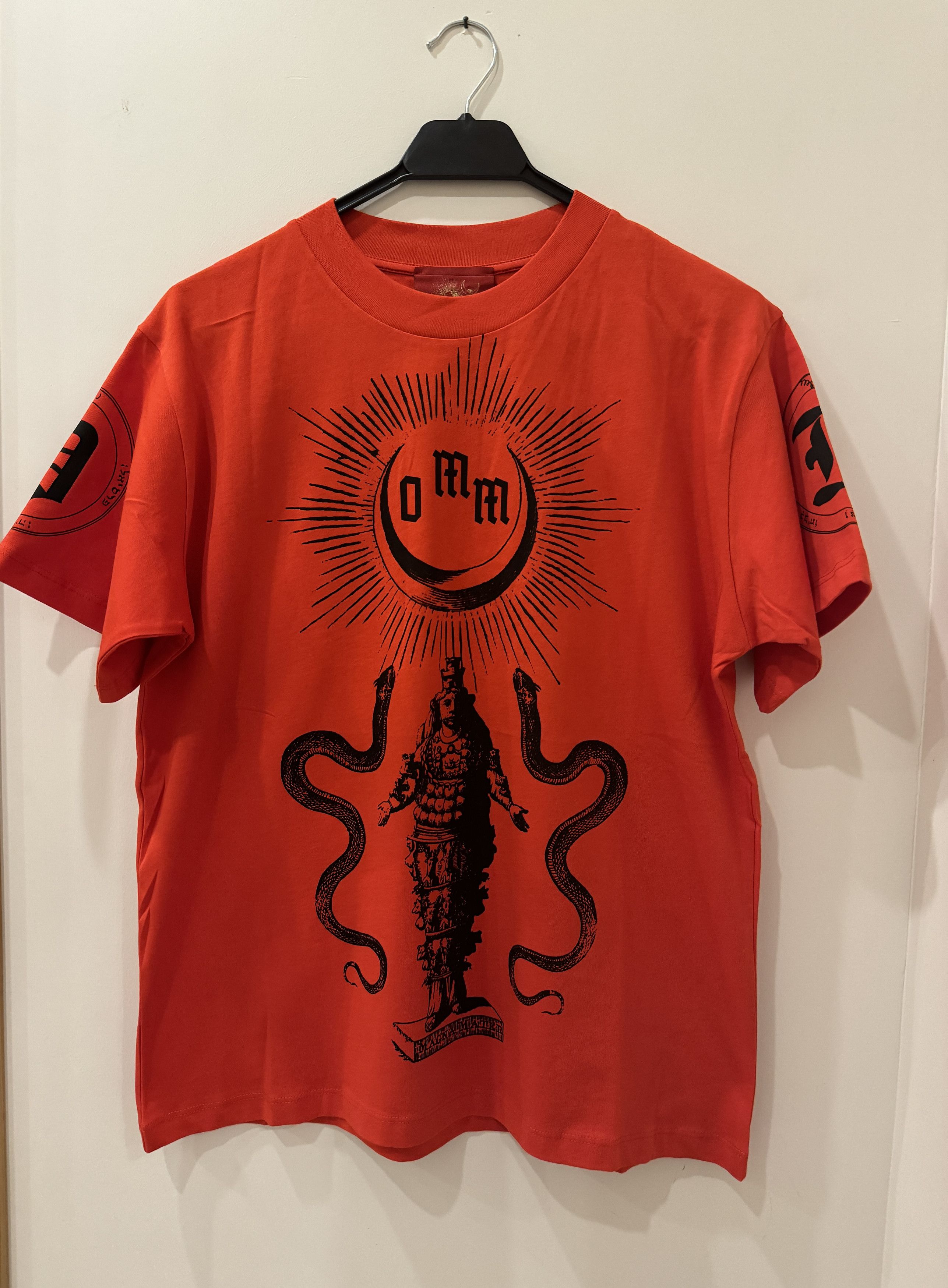 image of Dilara Findikoglu Unisex Red Black Cybele Goddess Print, Men's (Size XL)