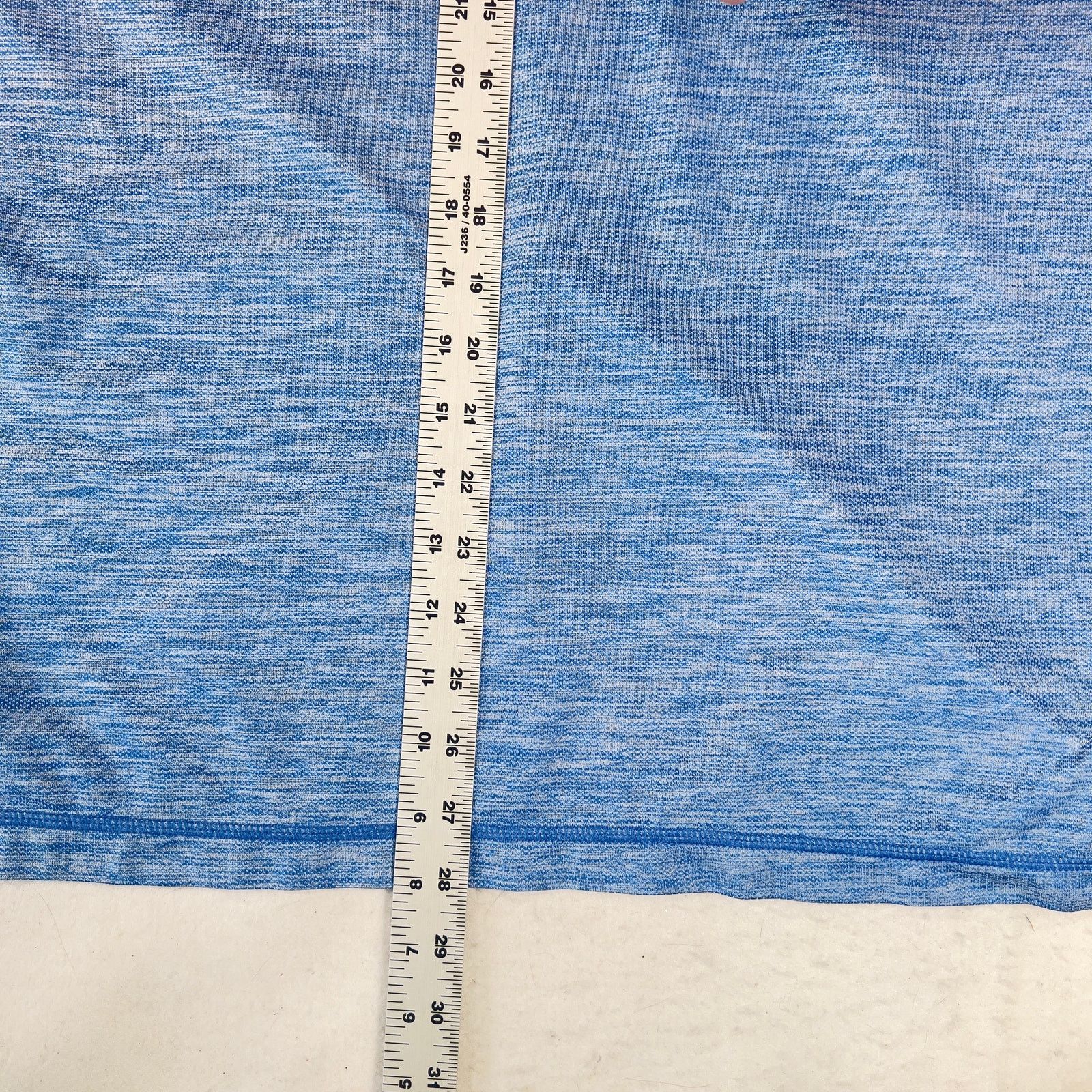 Other 32 Degrees Cool Henley T-Shirt Woman's XL Heathered Blue Size XL / US 12-14 / IT 48-50 - 7 Thumbnail