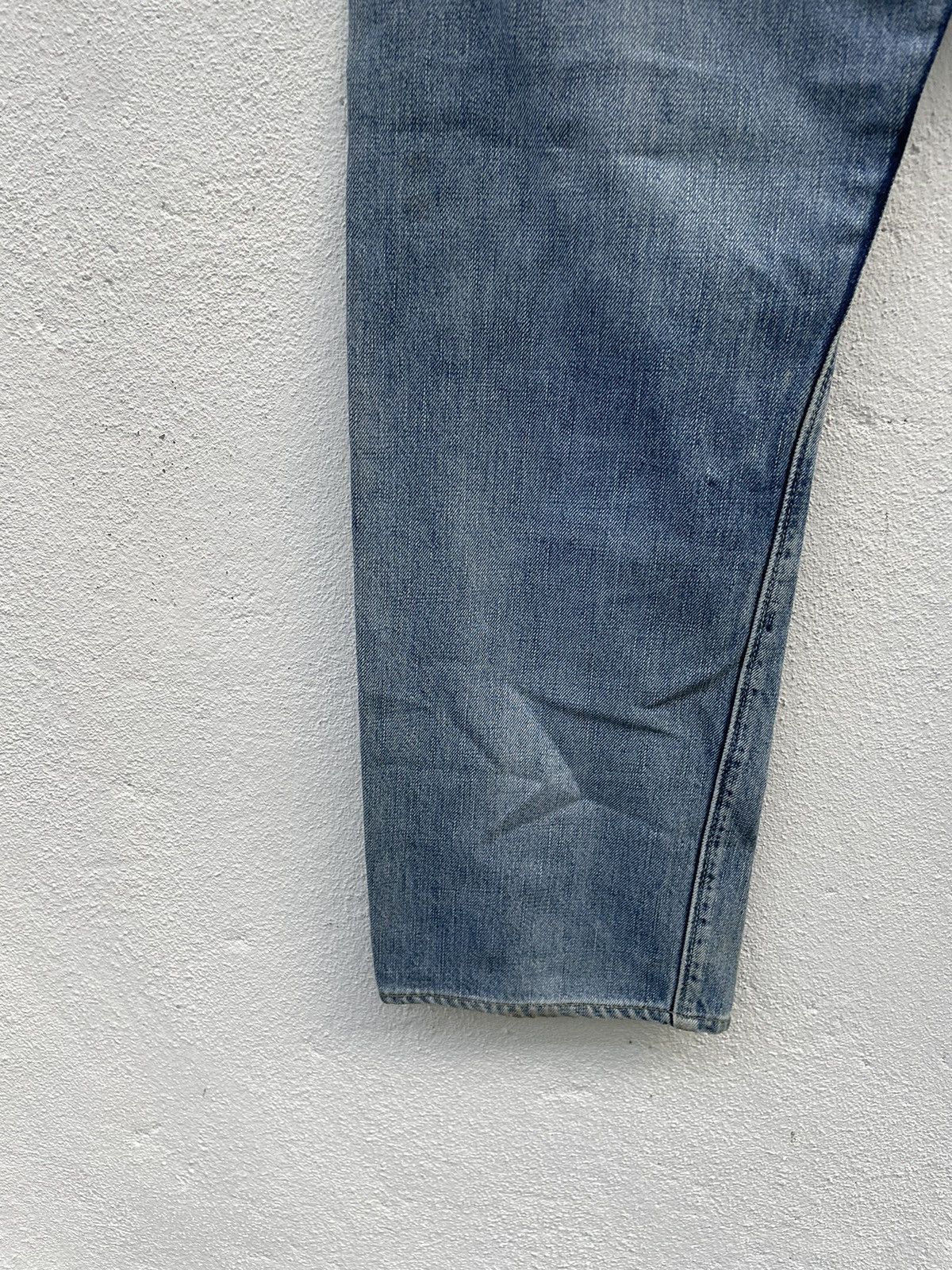 Full Count & Co. Vintage Full Count Distressed Selvedge Jeans Size US 30 / EU 46 - 16 Thumbnail