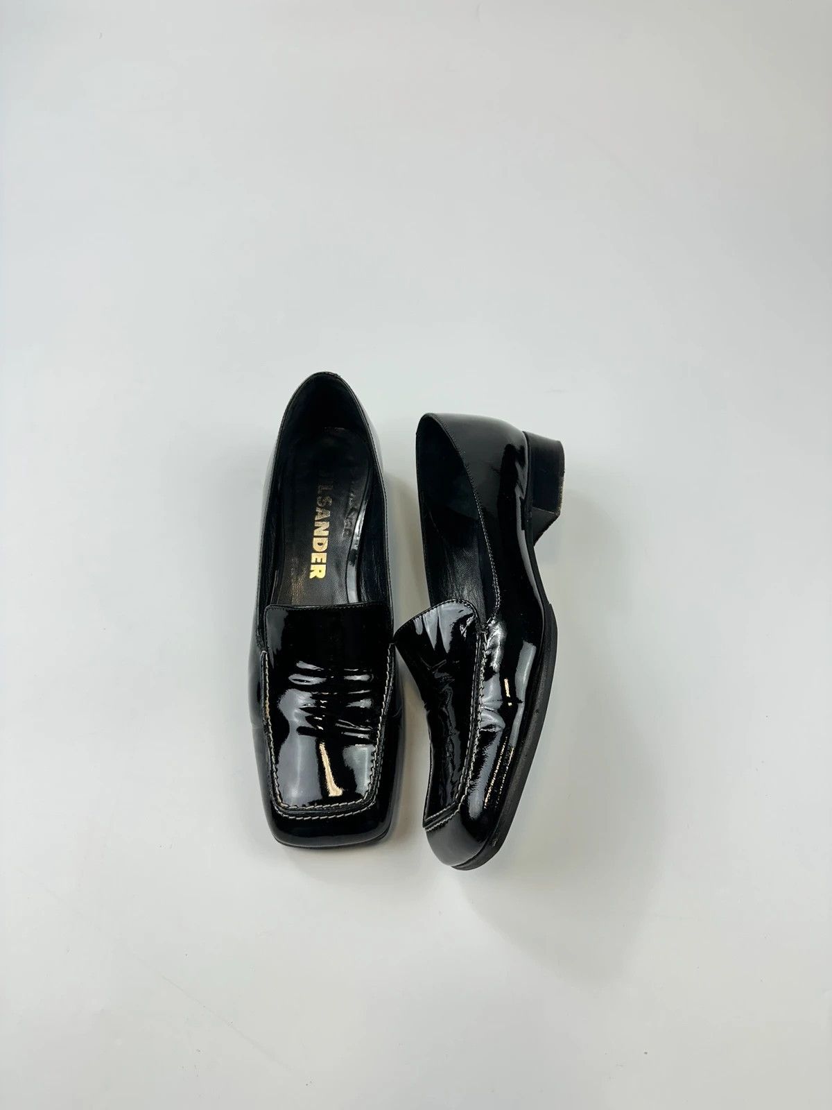 Jil Sander Jil Sander 00’s Black Shiny Patent Leather Loafer Size US 6 / IT 36 - 2 Thumbnail