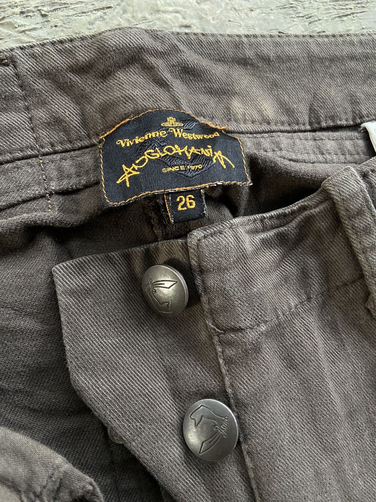 Vivienne Westwood 1990s Vivienne Westwood Anglomania - Skinny Easy Jeans Pants Size 26" / US 2 / IT 38 - 5 Thumbnail