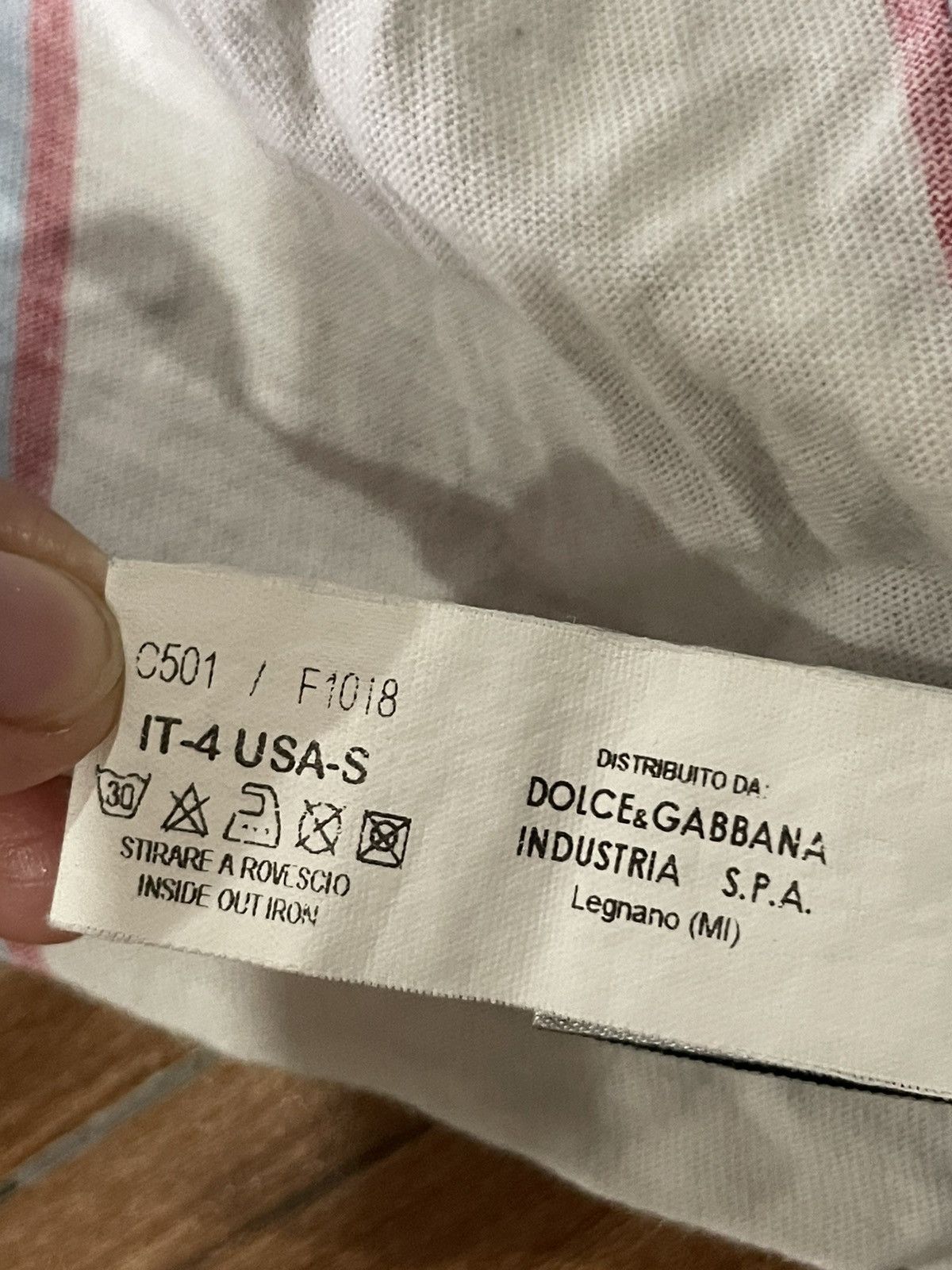 Dolce & Gabbana Dolce & Gabbana Underwear Shirt Size S / US 4 / IT 40 - 6 Thumbnail