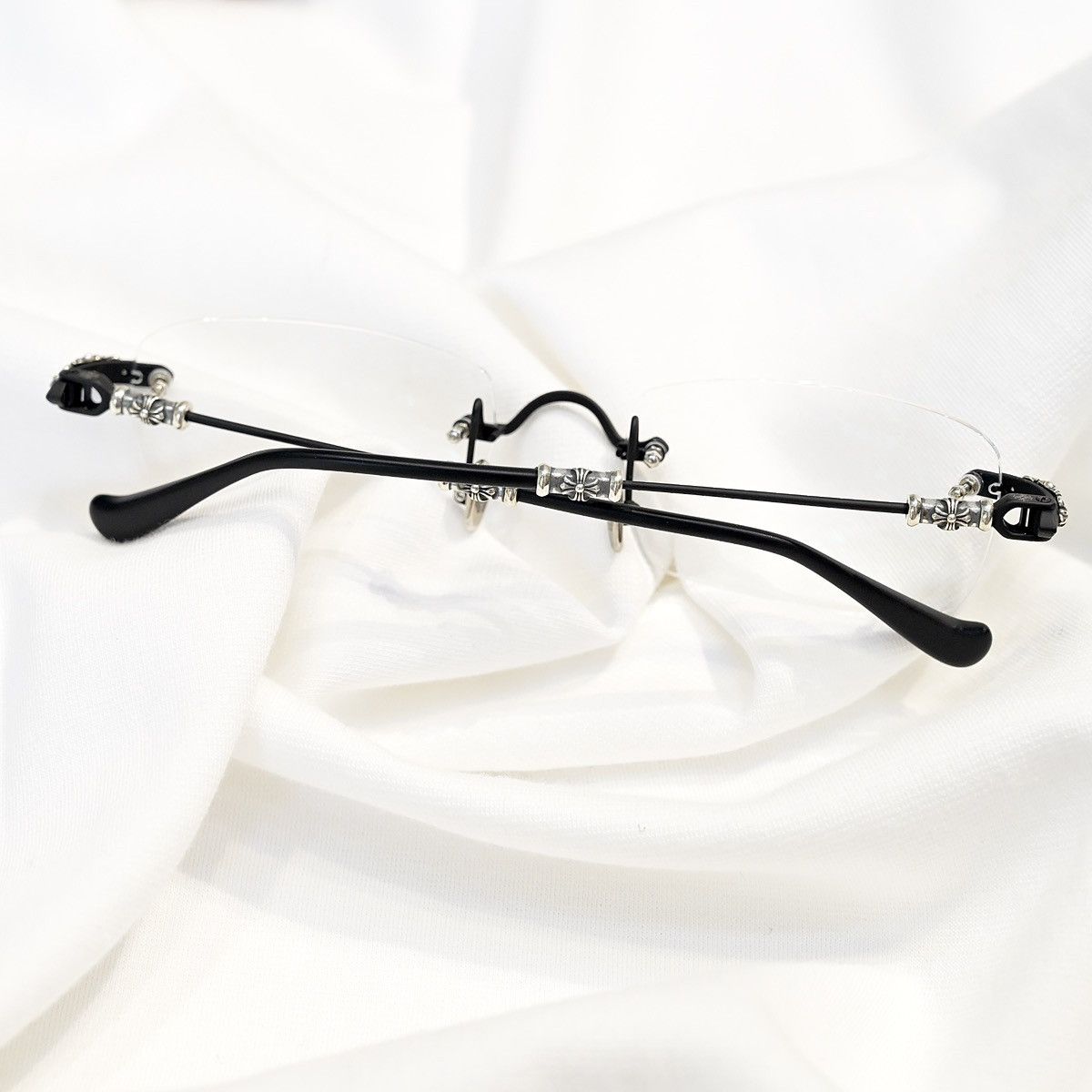 Chrome Hearts CHROME HEARTS PILLS III MATTE BLACK-MATT GLASSES Size ONE SIZE - 7 Thumbnail