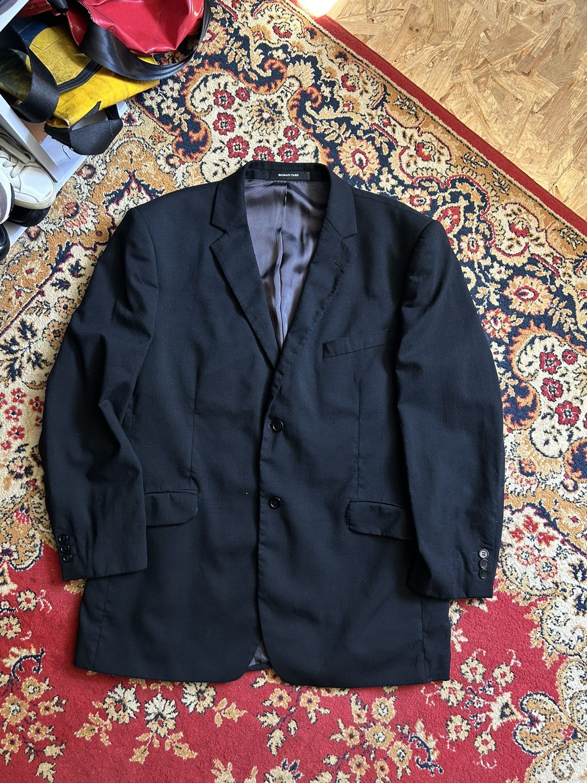 Balmain Balmain Paris classic suit blazer and pants Size 52R - 3 Thumbnail