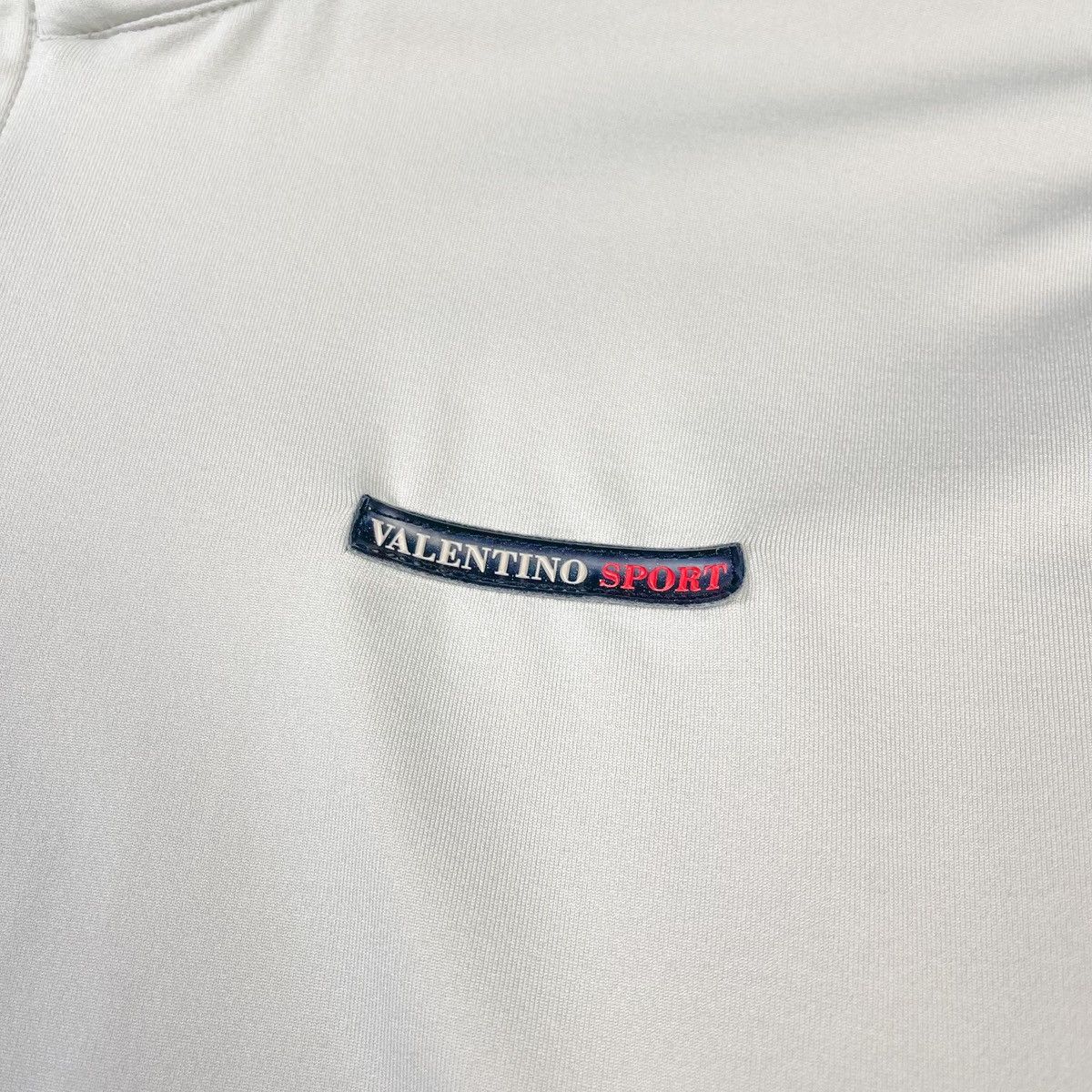 Designer × Valentino Vintage Valentino Sport 1/4 Zip Up Warm Up Jacket Size L / US 10 / IT 46 - 3 Thumbnail