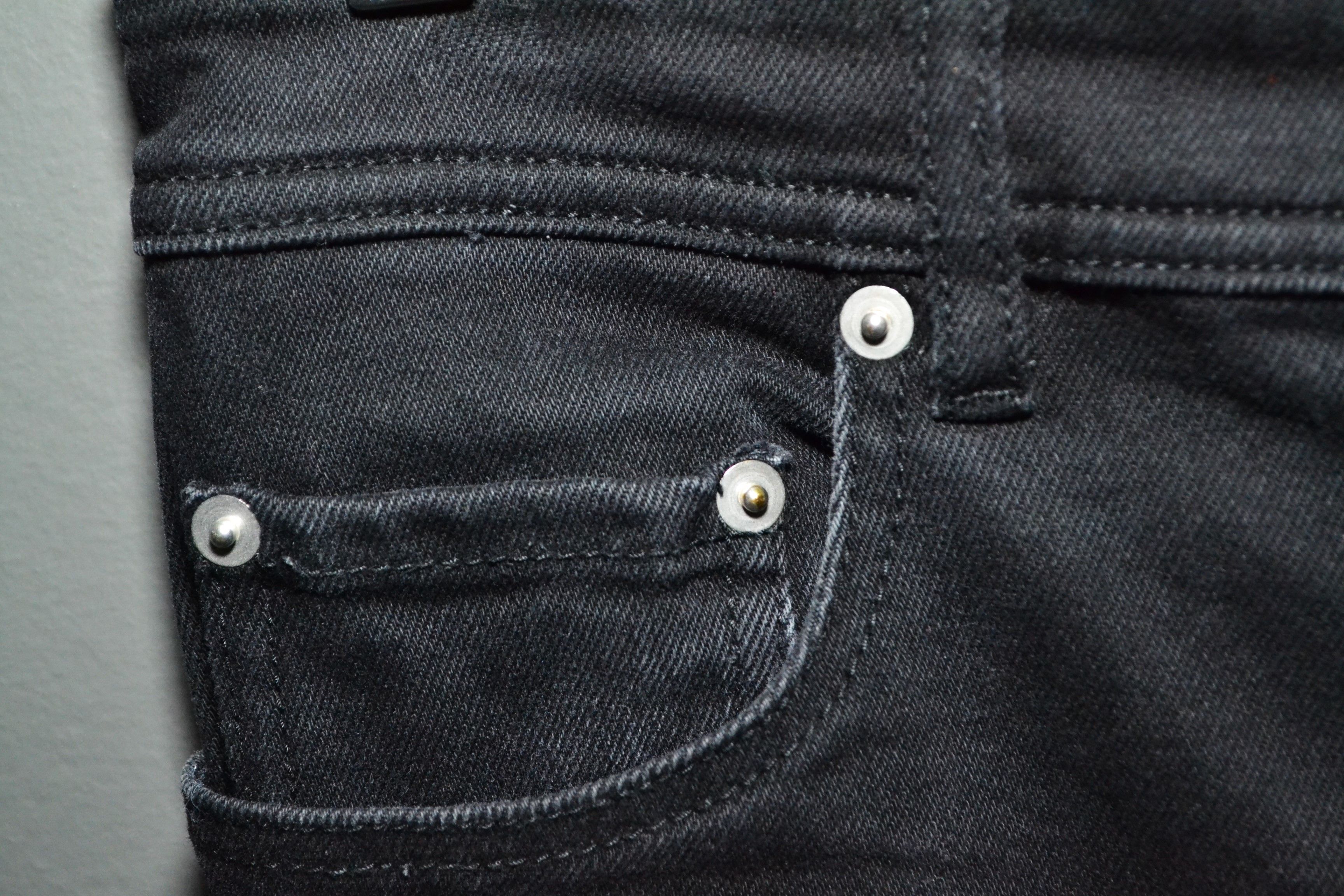 Maison Kitsune Maison Kitsune Tapered Black Jeans 30 Size US 30 / EU 46 - 14 Thumbnail