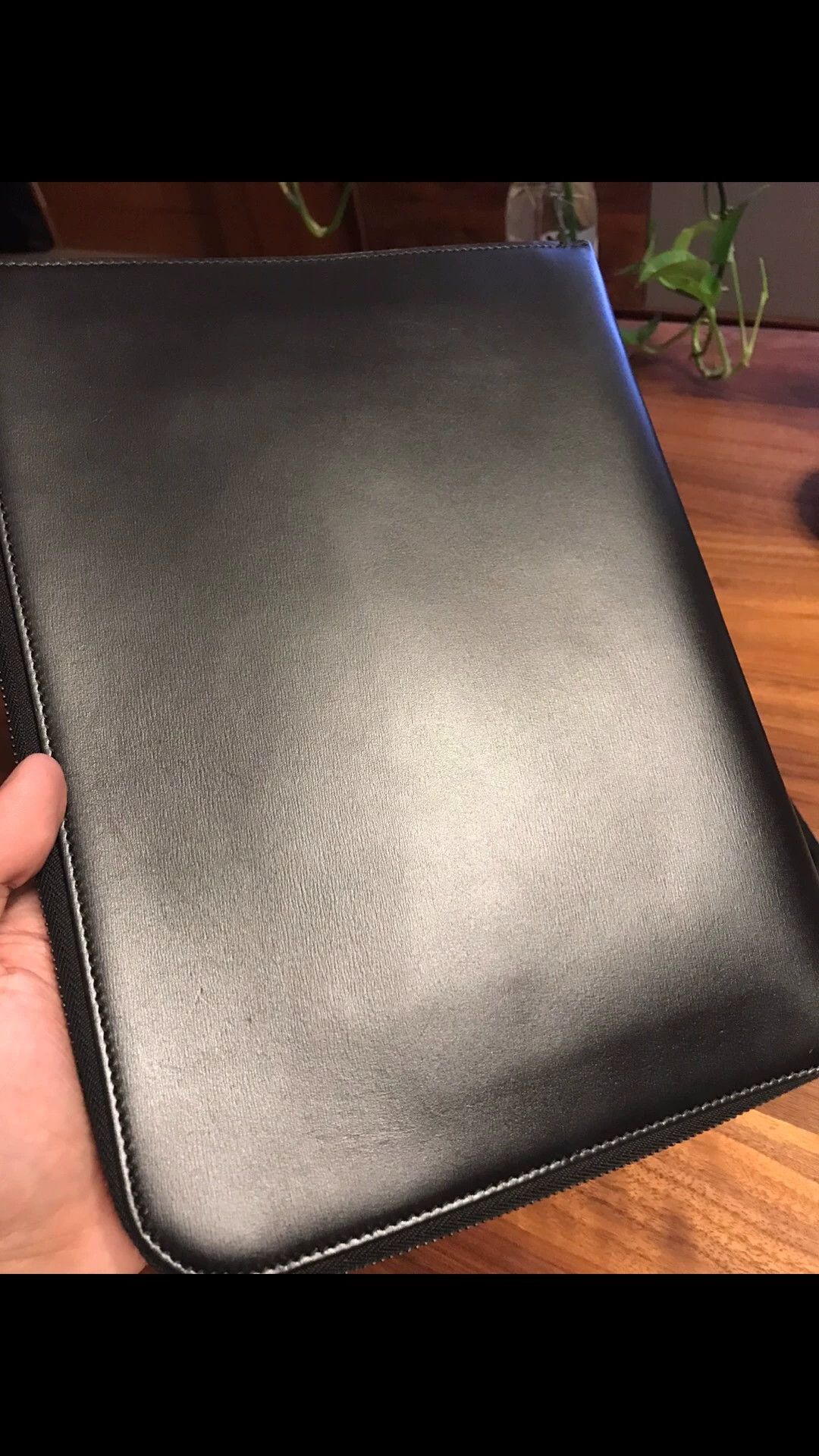 Saint Laurent Paris SLP all leather black versatile clutch Size ONE SIZE - 5 Thumbnail