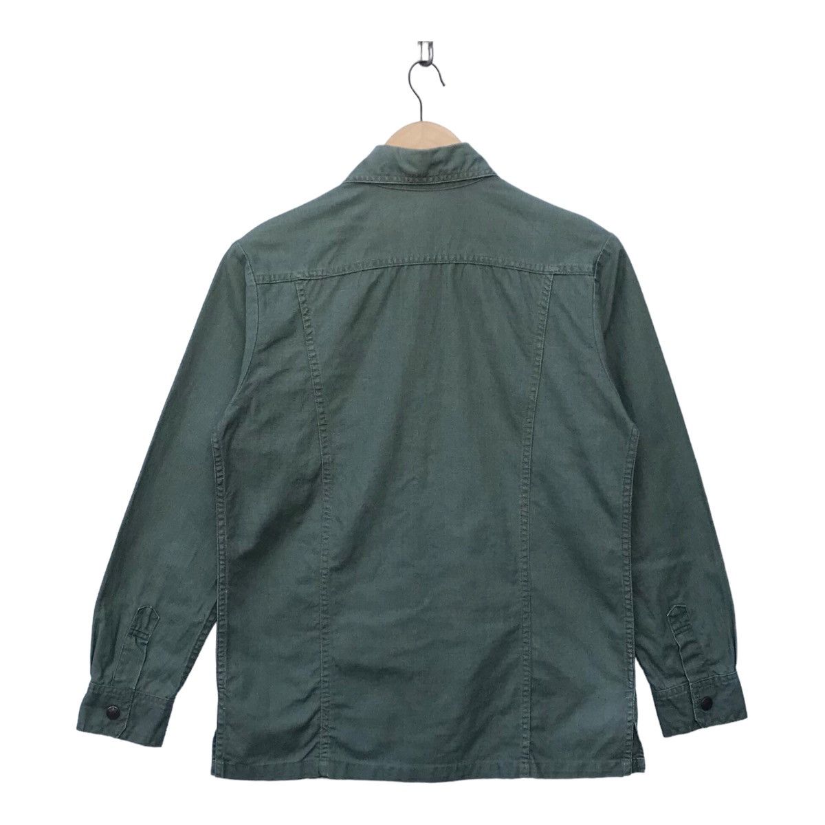 Japanese Brand Big Yank Military Style Snap Button Big Yank Workwear Shirt Size US S / EU 44-46 / 1 - 8 Thumbnail