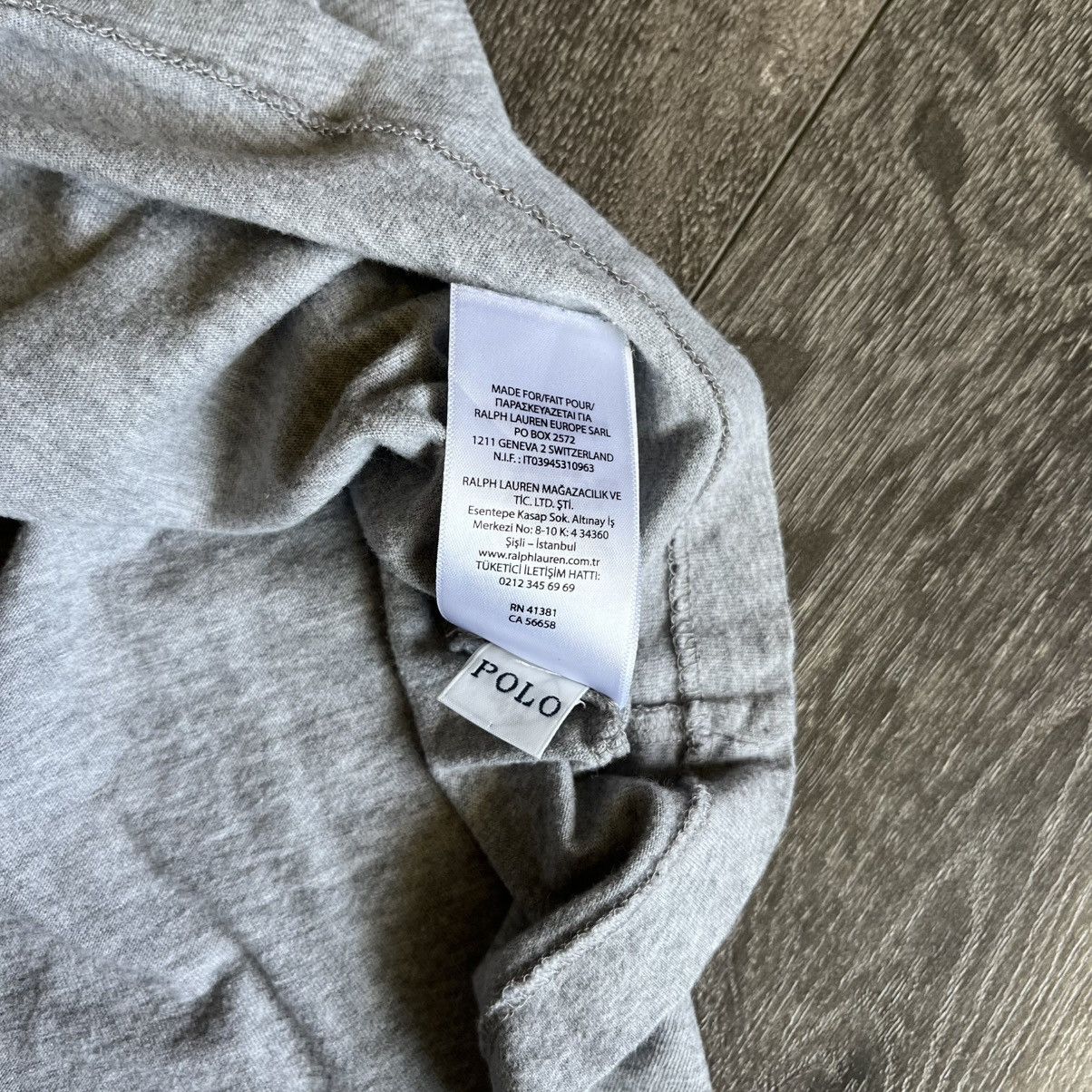 Polo Ralph Lauren × Ralph Lauren × Vintage Polo Ralph Lauren Script Cursive Logo Ringer Varsity T Shirt Size US XL / EU 56 / 4 - 8 Thumbnail