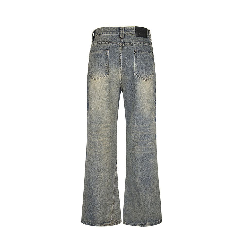 Vintage American retro straight leg cleanfit flared jeans Size US 32 / EU 48 - 2 Thumbnail