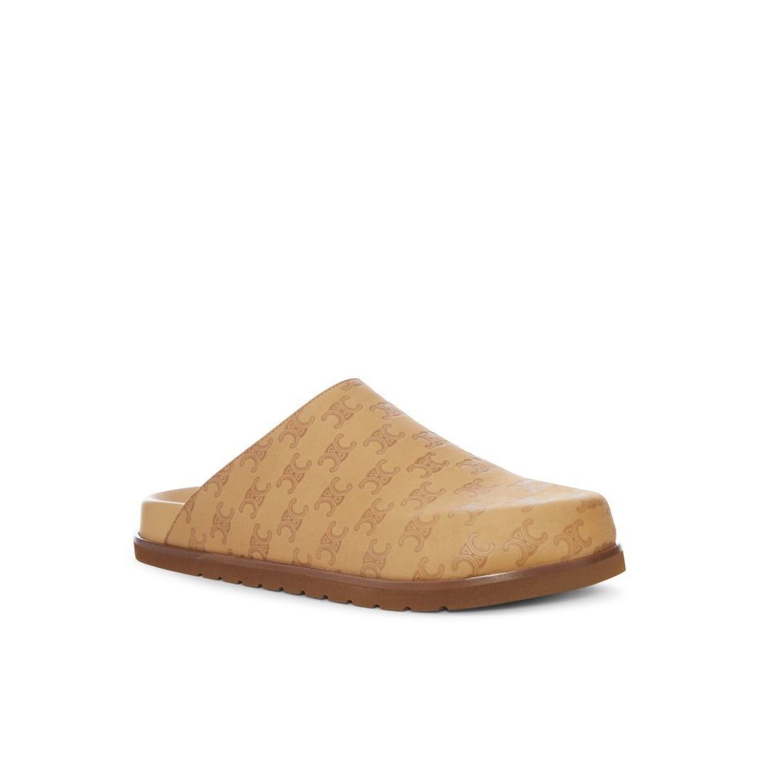 Celine CELINE Pitea $990 Dark beige Slides New & Authentic (Men's s Size US 9 / EU 42 - 3 Thumbnail