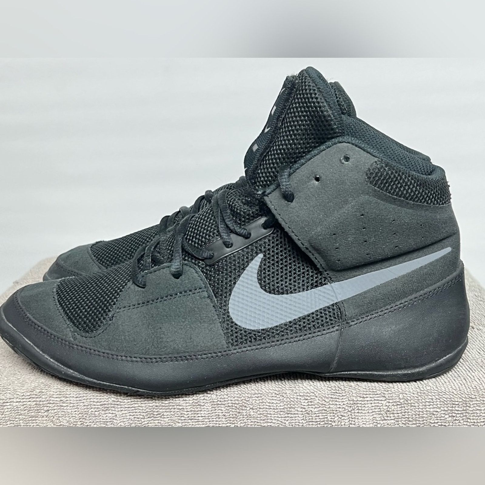 Nike Nike Fury Wrestling Sneakers Sample Black Mesh RARE Size US 10 / EU 43 - 1 Thumbnail