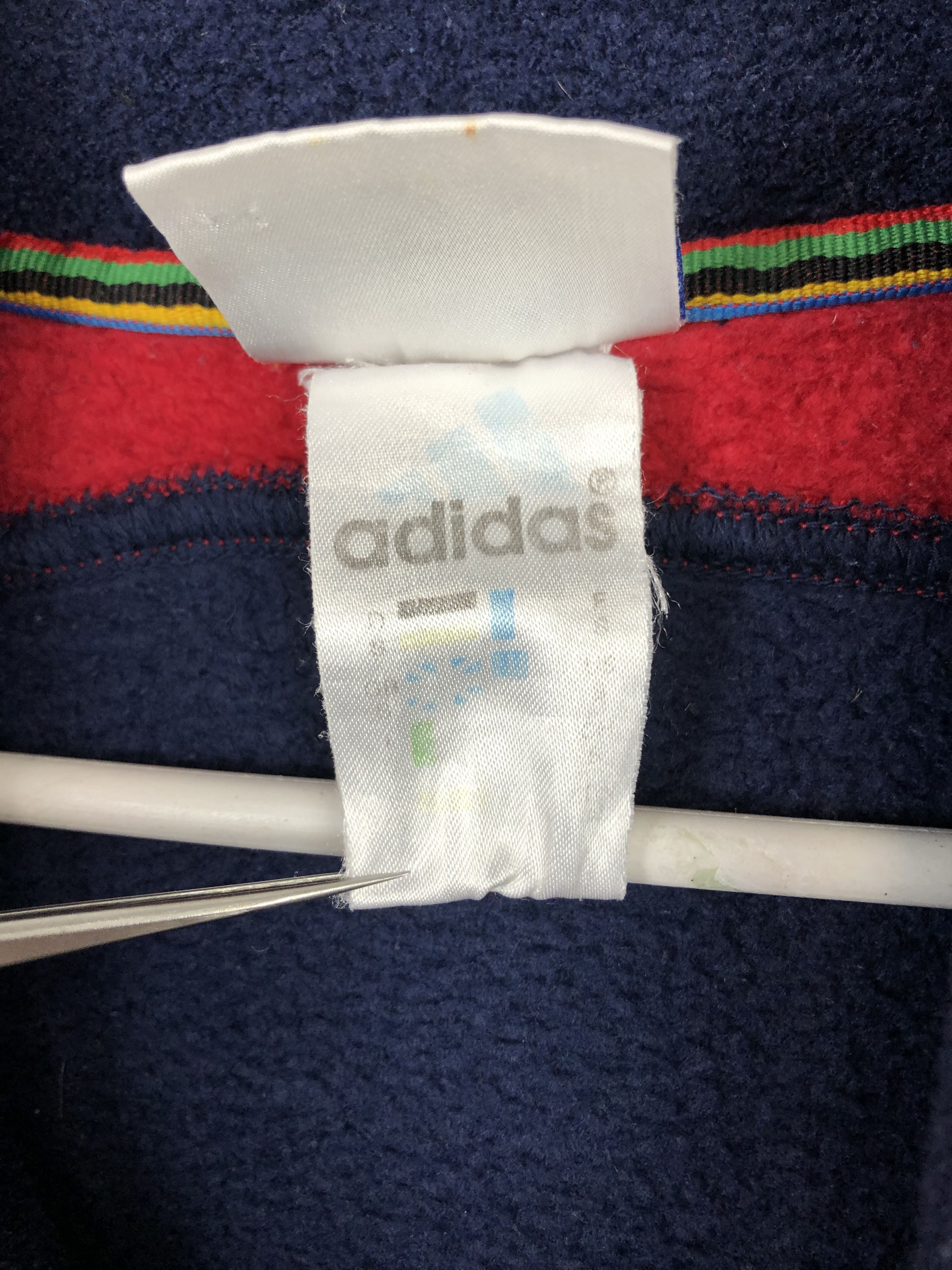 Adidas Vintage 90's Adidas Olympic Games 1972 Sapporo Jacket Fleece Size US M / EU 48-50 / 2 - 9 Thumbnail