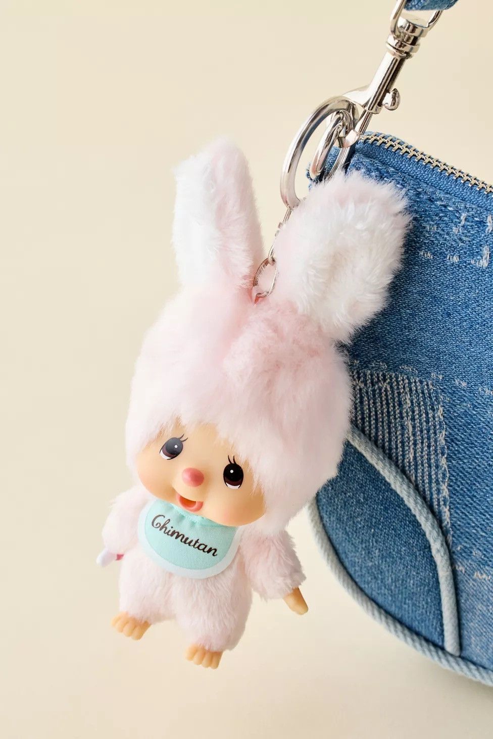 Other Monchhichi Friends Chimutan Bunny Plushie Keychain Size ONE SIZE - 2 Thumbnail