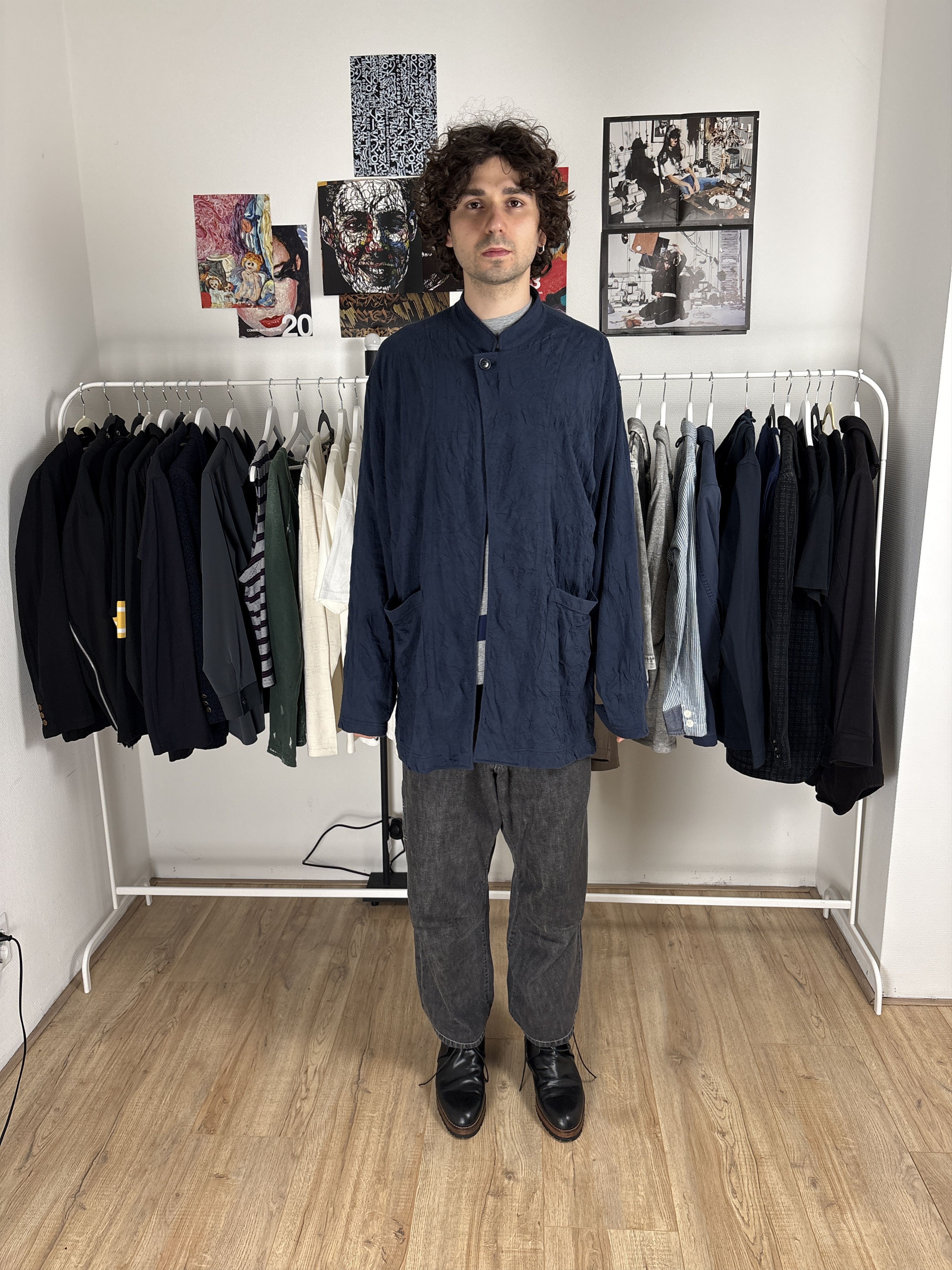 Yohji Yamamoto Yohji Yamamoto 00s Y's Denim Jeans Grey Size US 32 / EU 48 - 2 Thumbnail