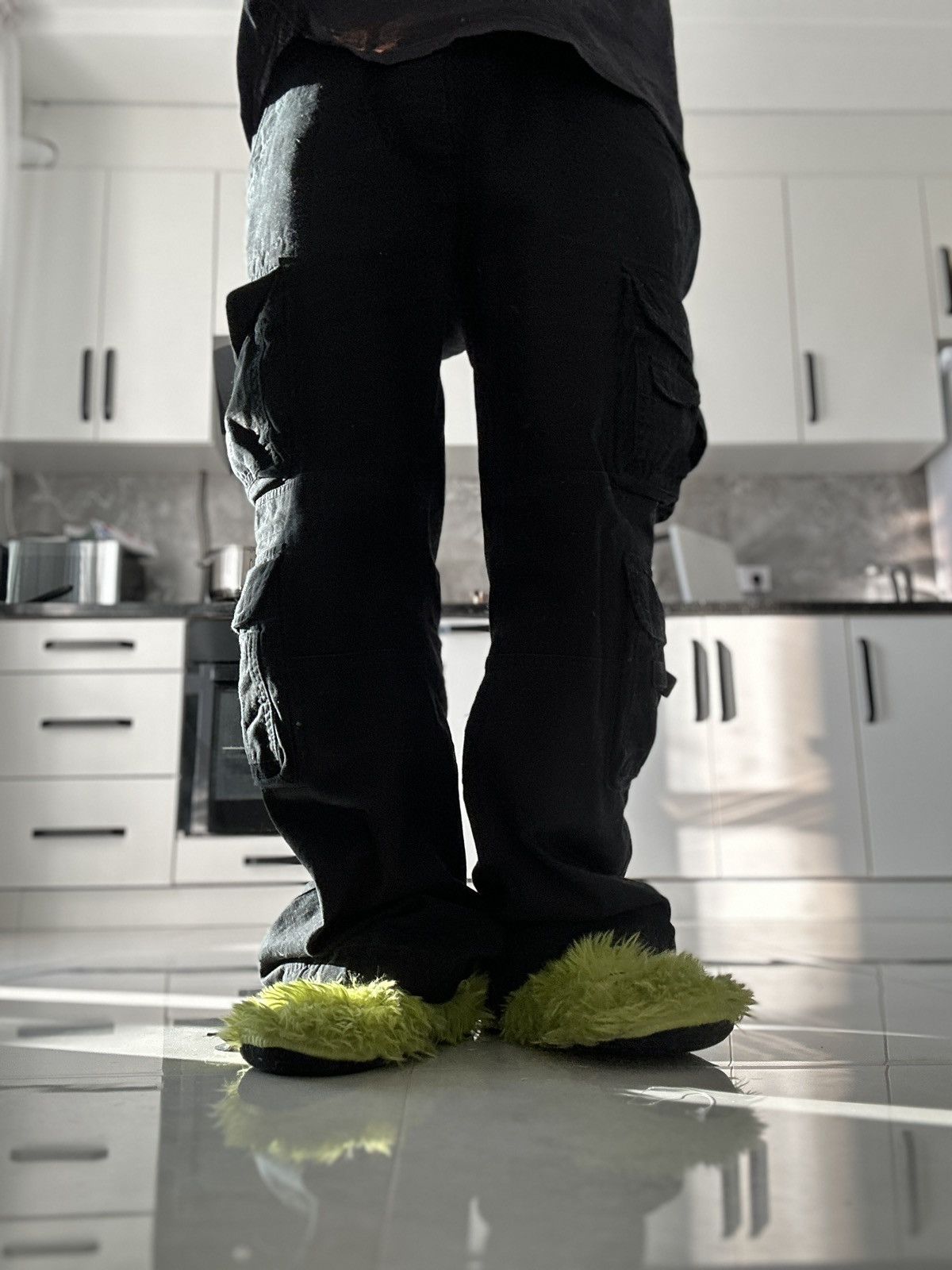 Vintage Vintage Flared Balenciaga Style Bondage Cargo Pants Size US 32 / EU 48 - 9 Thumbnail
