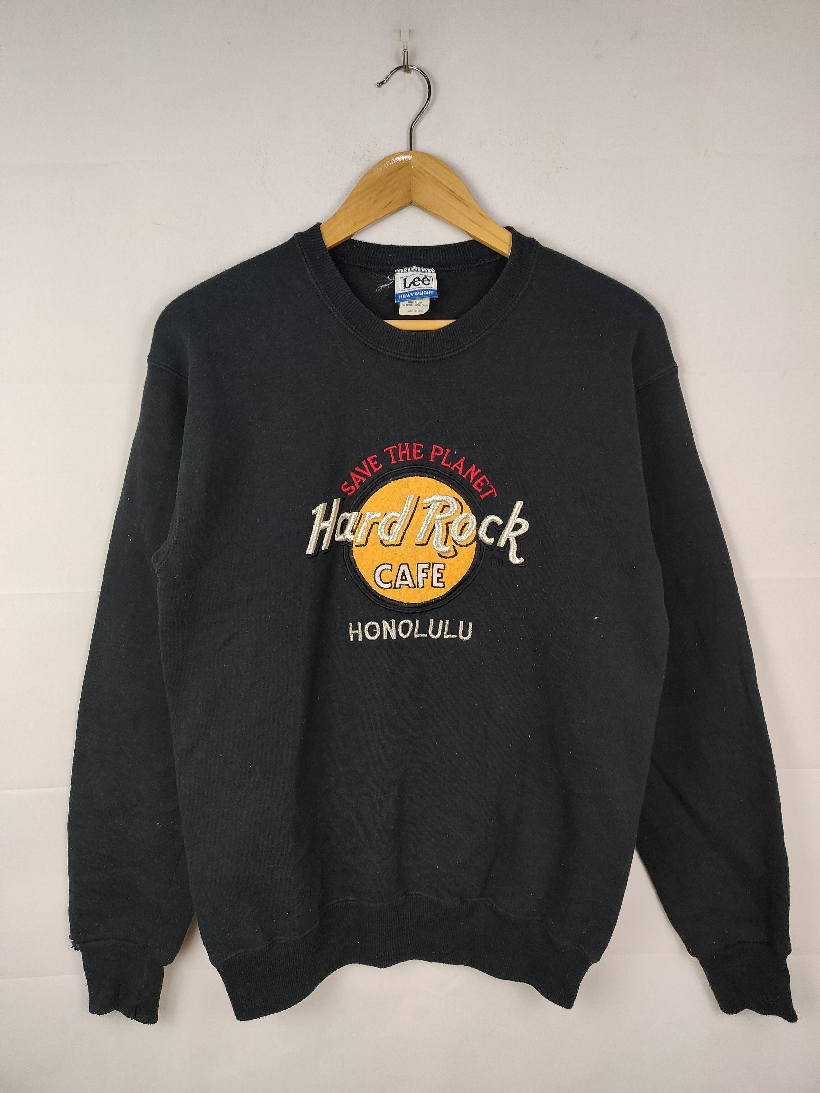 Vintage Vintage Hard Rock Cafe Honolulu Sweatshirt Size US M / EU 48-50 / 2 - 1 Thumbnail