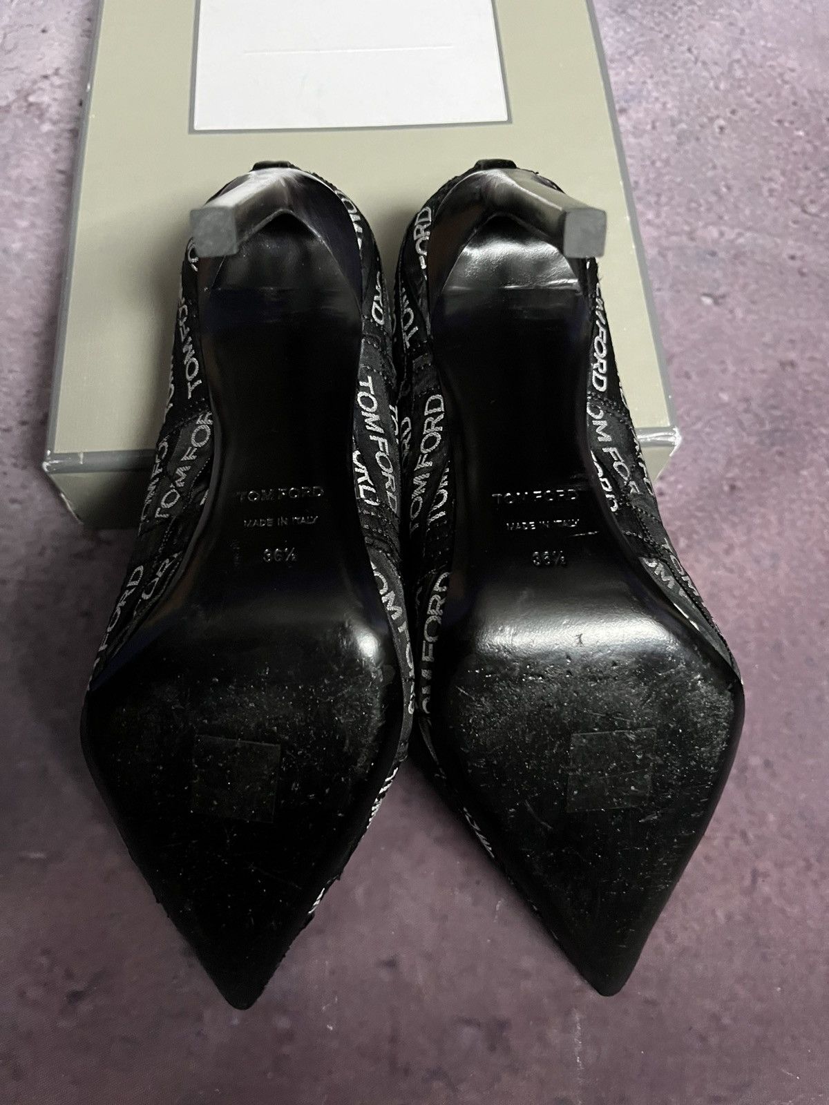 Tom Ford Tom Ford Label Covered T Screw Pointed Toe Size US 6.5 / IT 36.5 - 5 Thumbnail