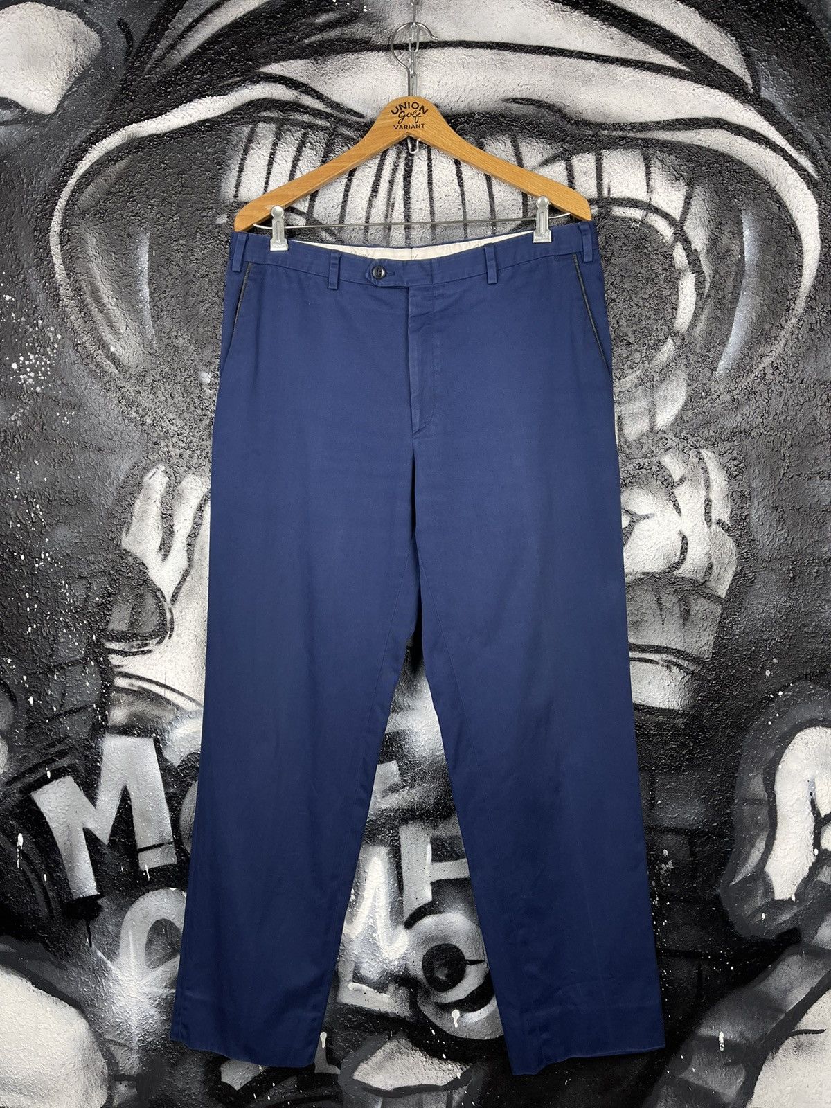 Brioni Brioni Blue Casual Pant Men’s Size 34 Size US 34 / EU 50 - 2 Thumbnail