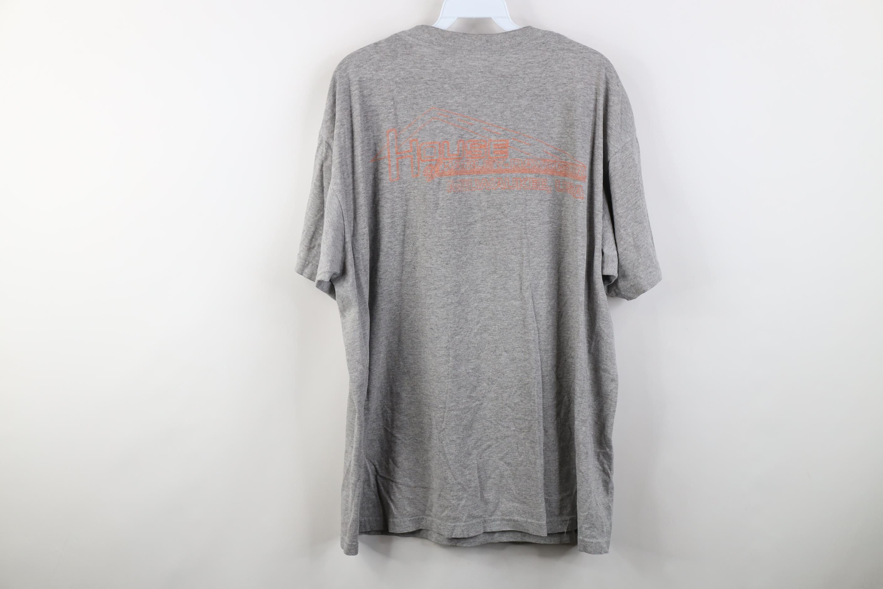 Harley Davidson Vintage Y2K 2003 Harley Davidson 100 Years T-Shirt Gray USA Size US XL / EU 56 / 4 - 12 Thumbnail