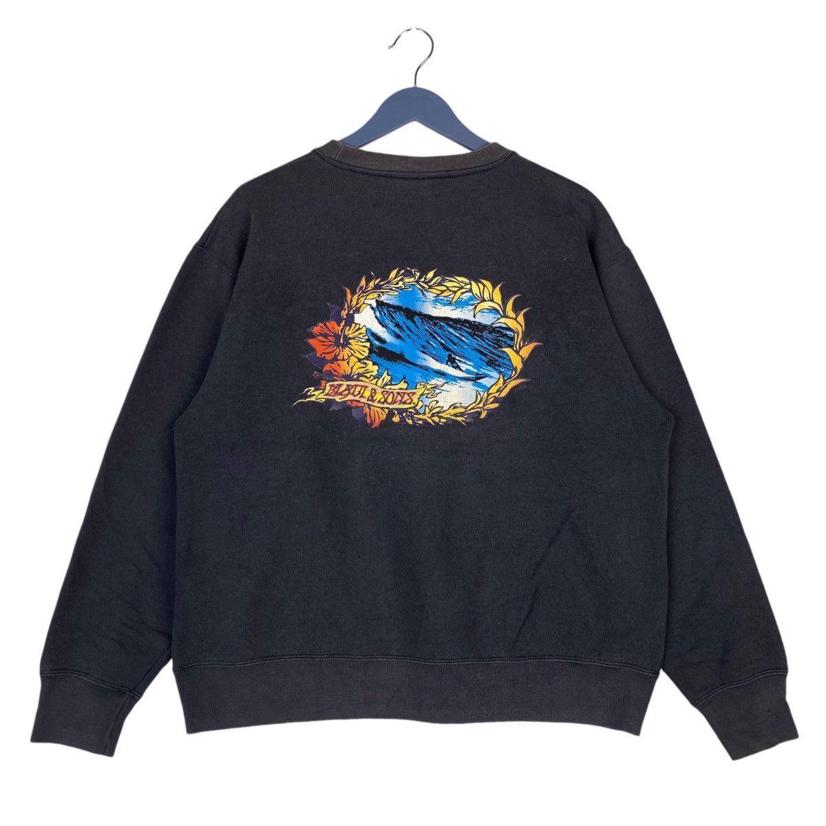 Maui and Sons × Vintage Vintage Maui And Sons Printed Crewneck Sweatshirt Size US M / EU 48-50 / 2 - 1 Thumbnail