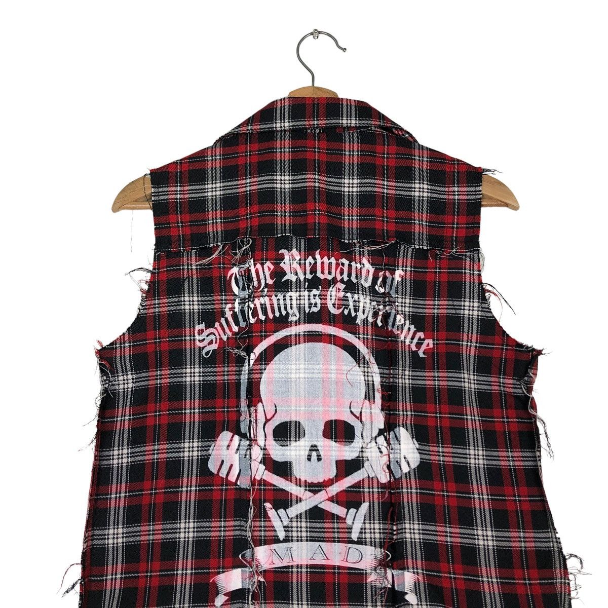 Hysteric Glamour DOUBLE BREAST PUNK BONDAGE BIKER BLOOD STORM SKELETON RARE Size US M / EU 48-50 / 2 - 2 Thumbnail