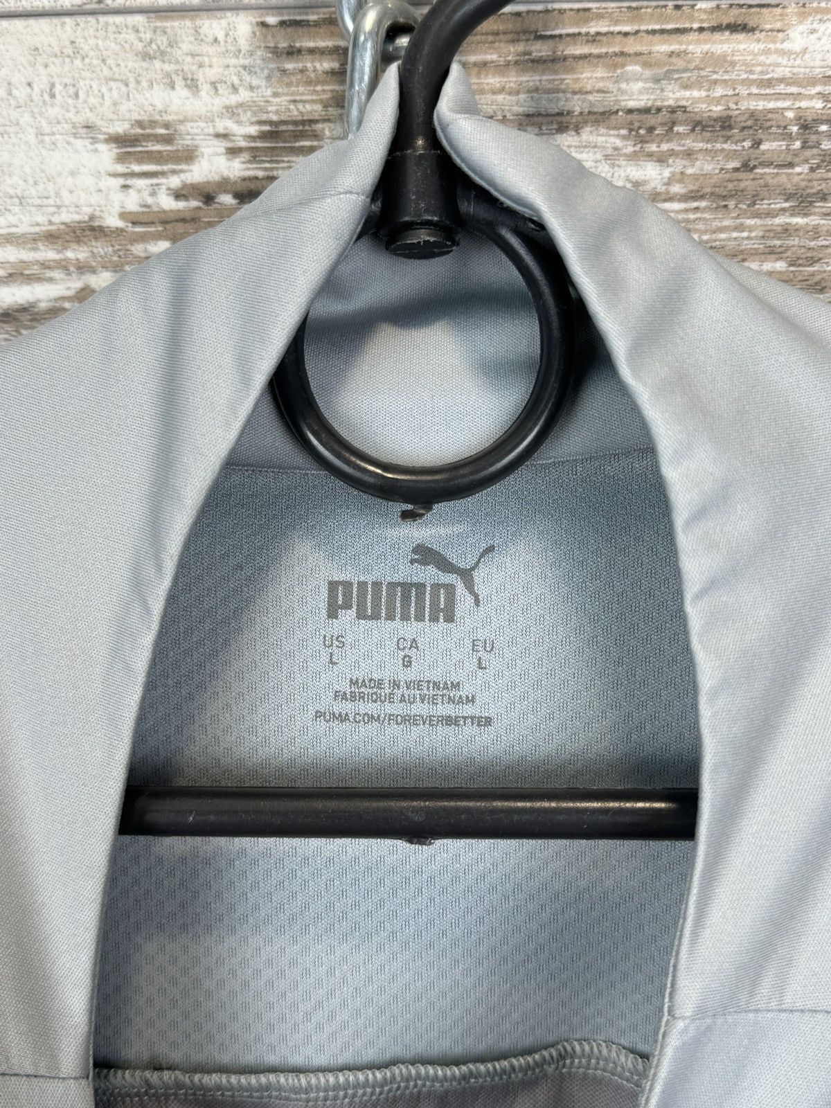 Puma × Vintage Mens Vintage Puma Manchester City FC sweatshirt jersey Size US L / EU 52-54 / 3 - 9 Thumbnail