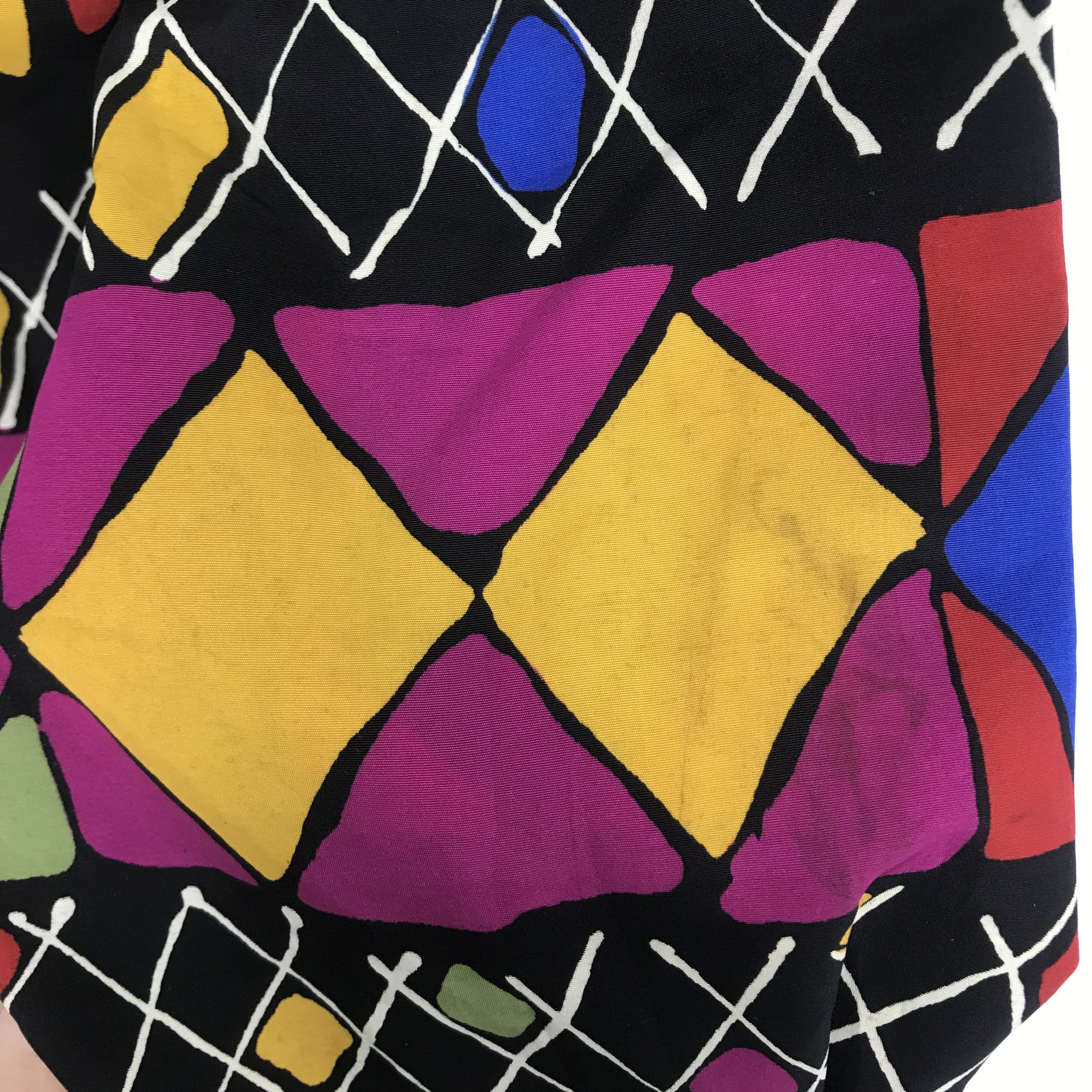 Vintage Vintage Psychedelic Baroque Abstract Tribal Aztec Navajo Art Size XL / US 12-14 / IT 48-50 - 6 Thumbnail