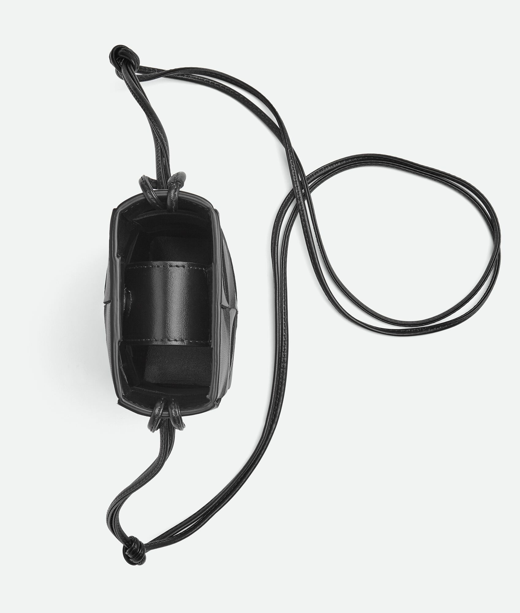 Bottega Veneta o1n1vont0325 Size: OS / Mini Cassette Cross-Body Bag Black Size ONE SIZE - 3 Thumbnail