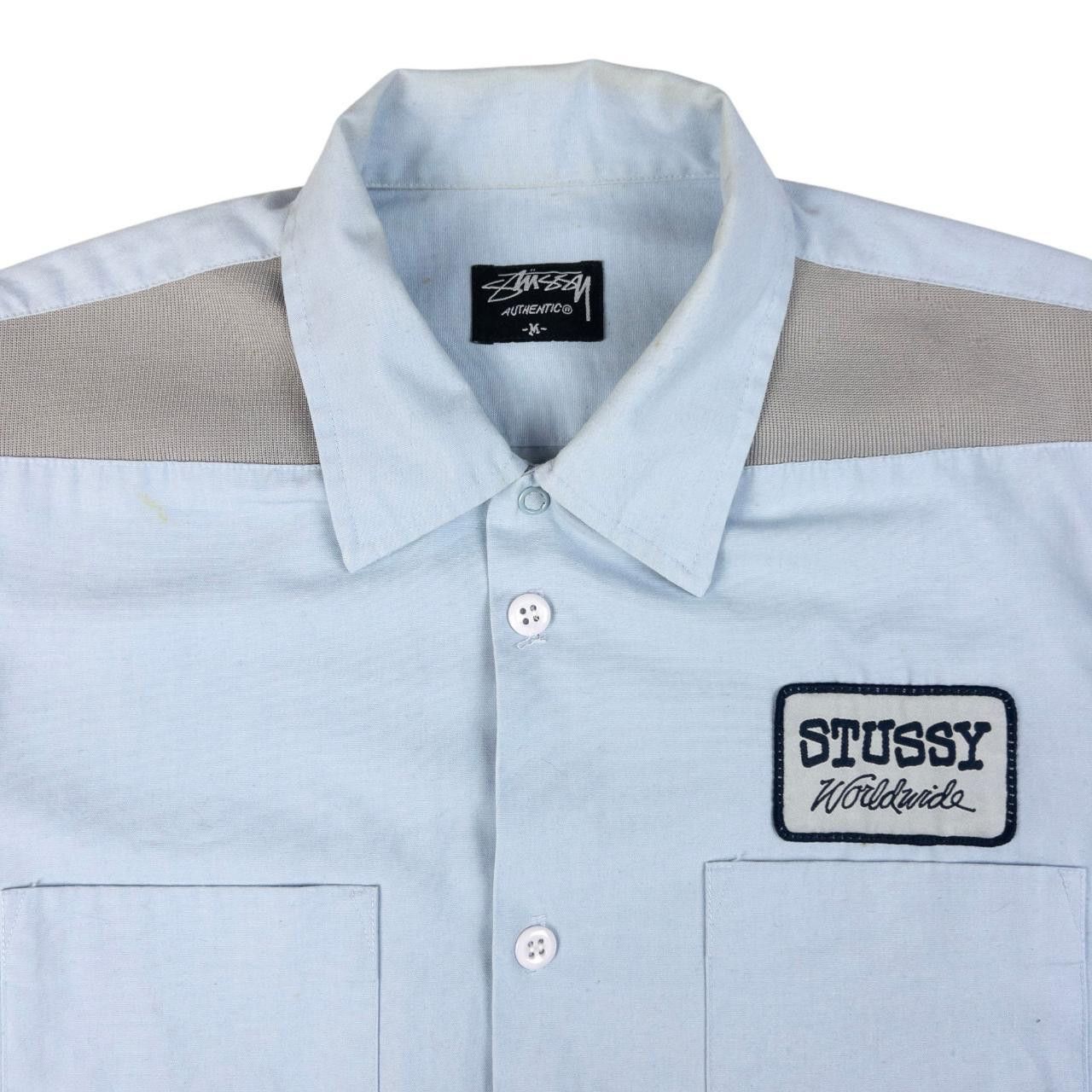 Stussy Vintage Stussy Worldwide Short Sleeve Button Up Shirt Size M Size US M / EU 48-50 / 2 - 3 Thumbnail
