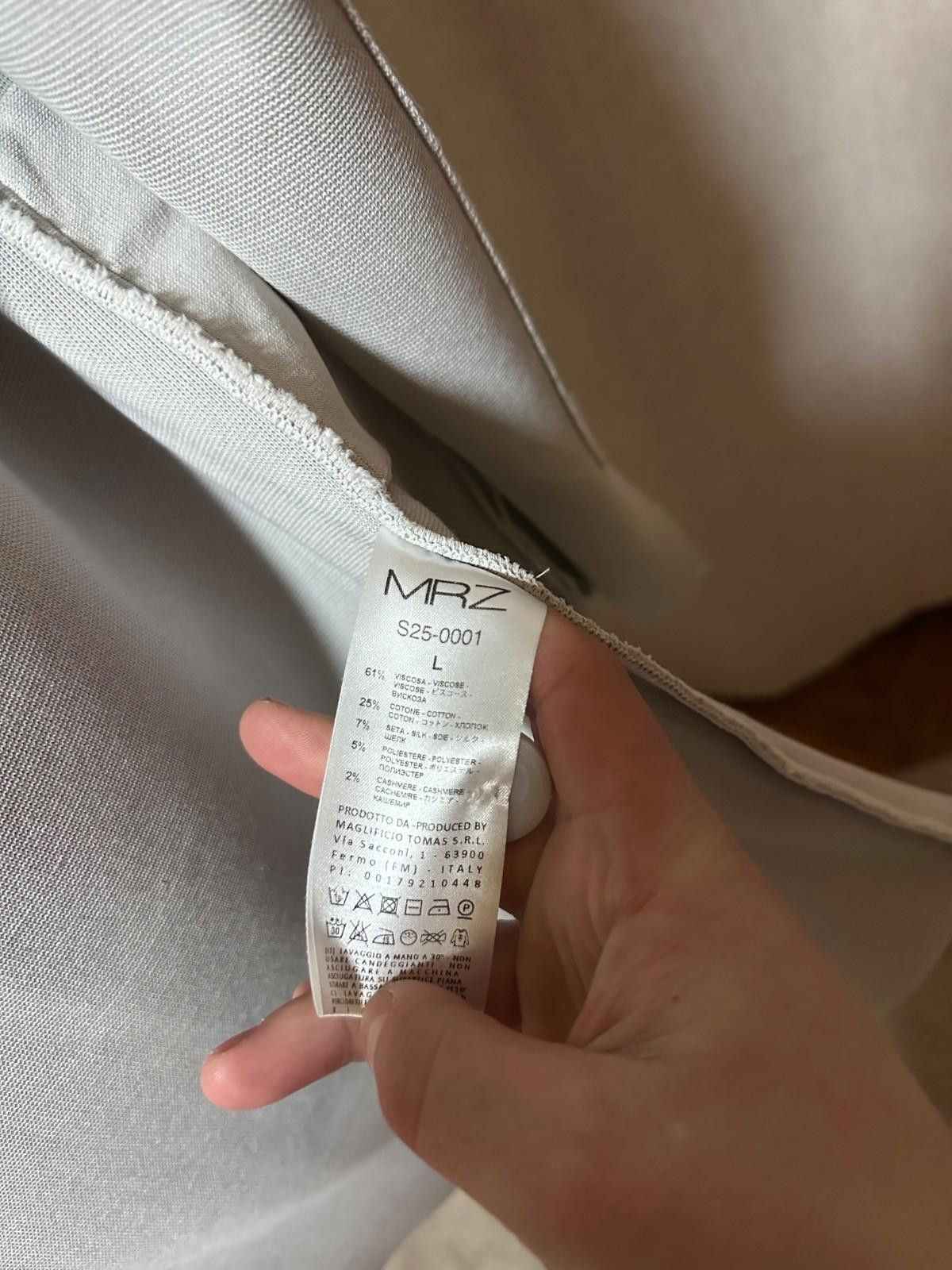 Other MRZ single-breasted blazer white Italy Sz L Size L / US 10 / IT 46 - 9 Thumbnail