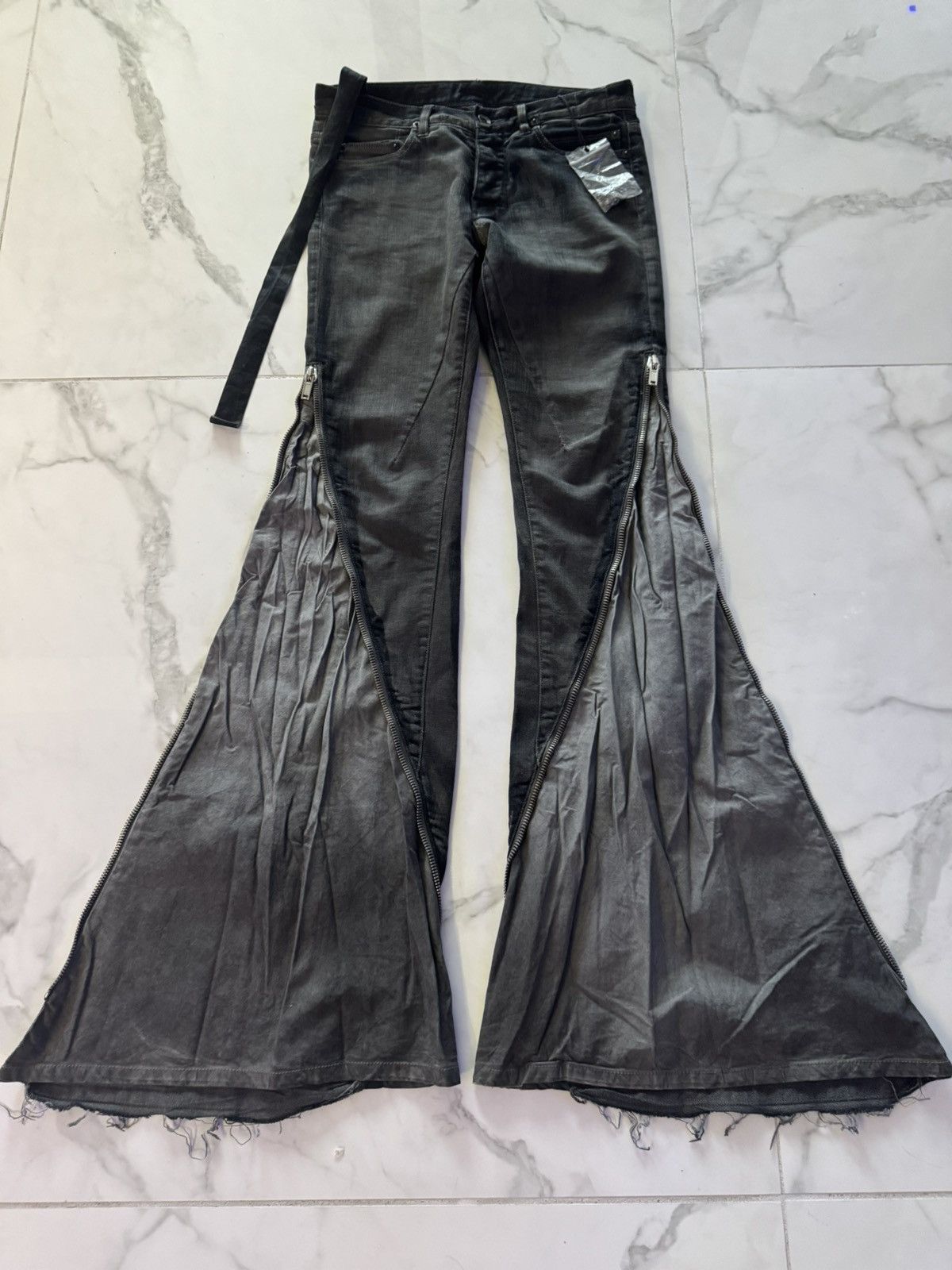 Rick Owens SS09 Rick owens strutter hog wash denim Size 28" / US 6 / IT 42 - 5 Thumbnail