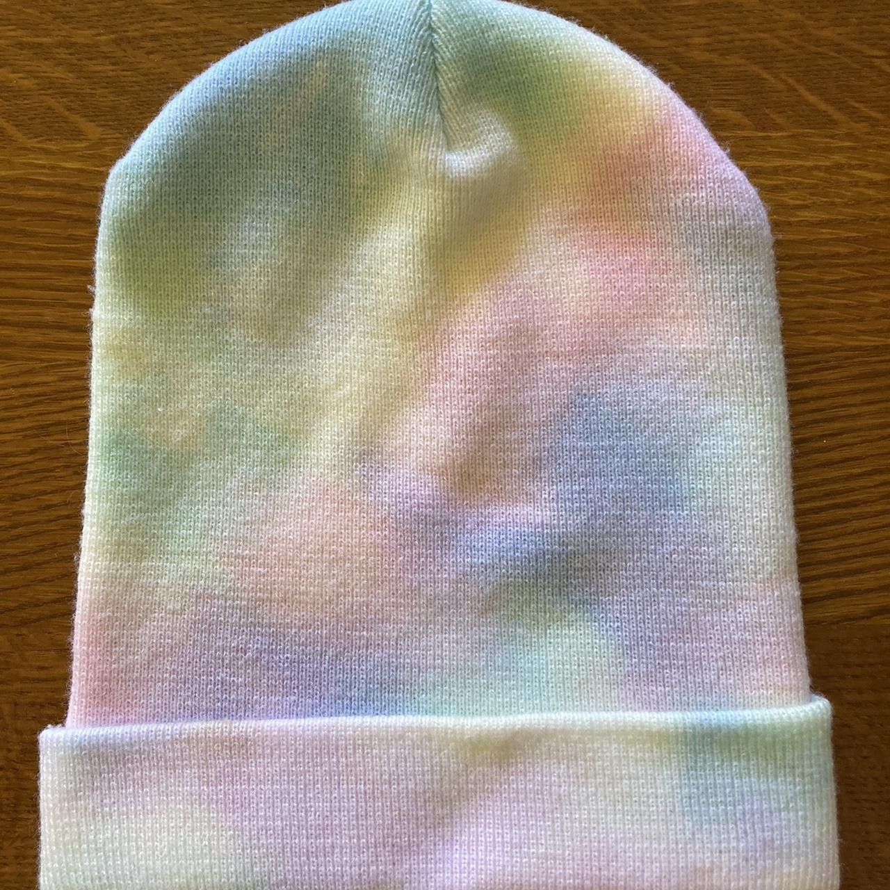 Other Handmade Pastel Tie Dye Beanie Size ONE SIZE - 1 Thumbnail