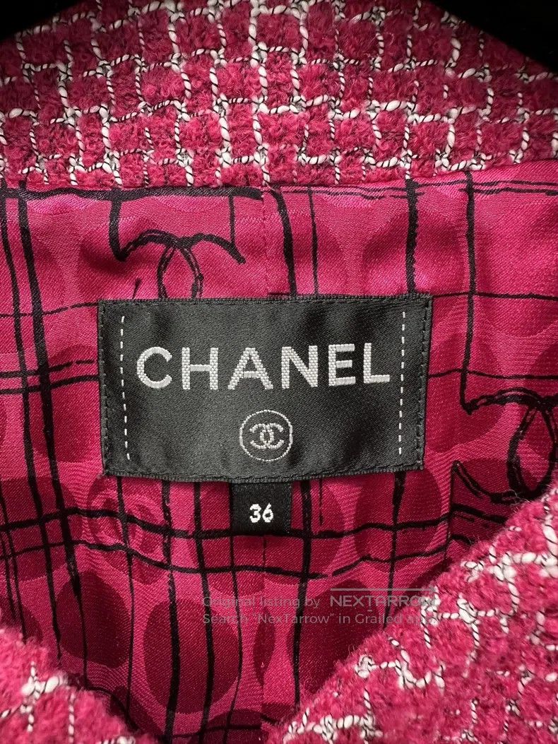 Chanel Chanel 22 Autumn and Winter Preview Series Rose Red Vest Size XS / US 0-2 / IT 36-38 - 3 Thumbnail