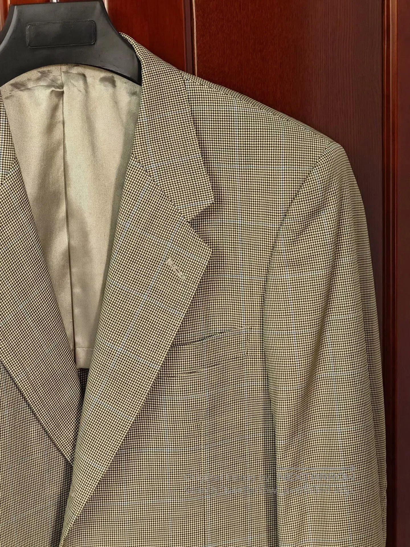 Japanese Brand Custom Italian Wool Blend Suit Jacket. Size US L / EU 52-54 / 3 - 2 Thumbnail