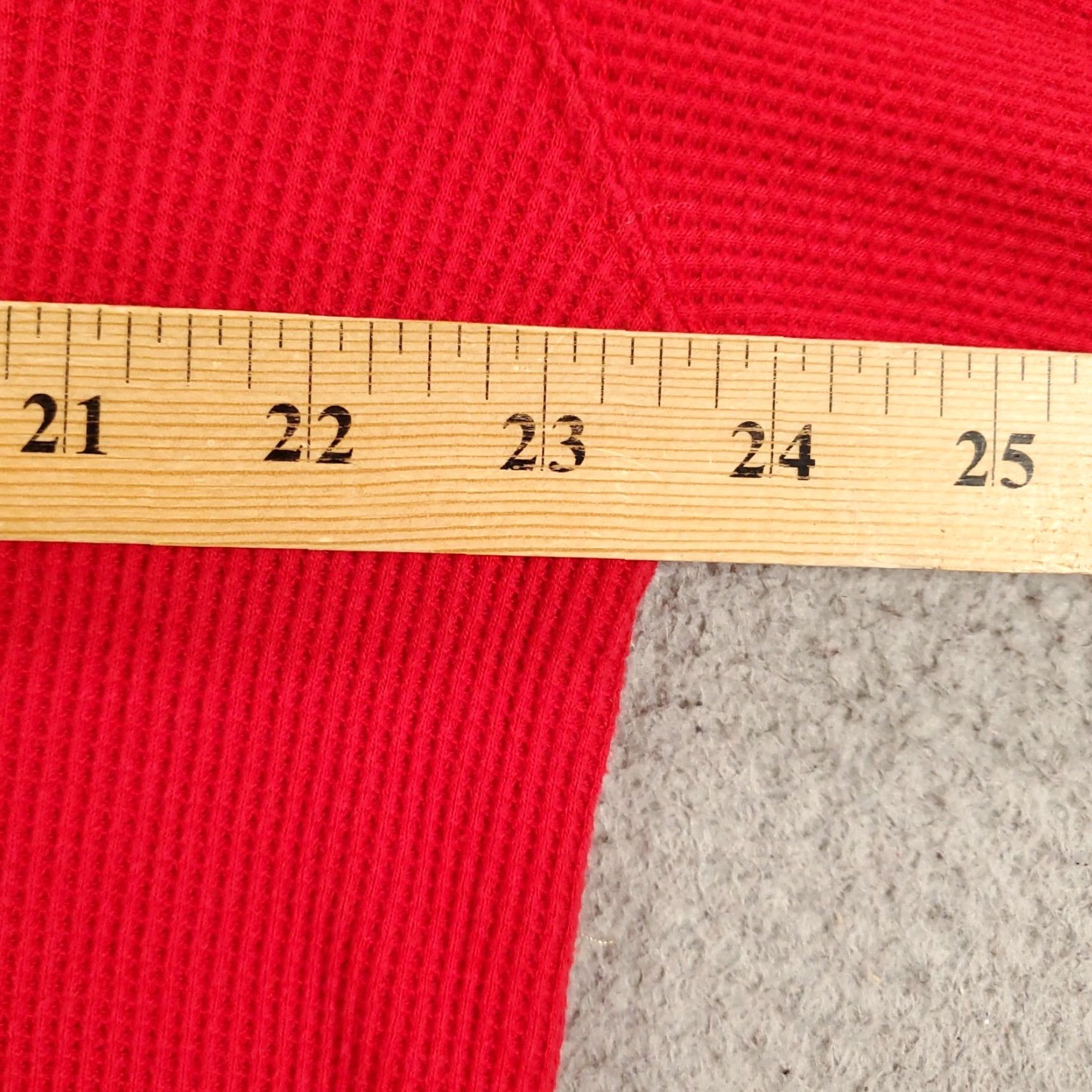 Southpole VINTAGE Southpole Shirt Mens 2XL Red Thermal Knit Crew Neck Long Sleeve Logo 90s Size US XXL / EU 58 / 5 - 3 Thumbnail