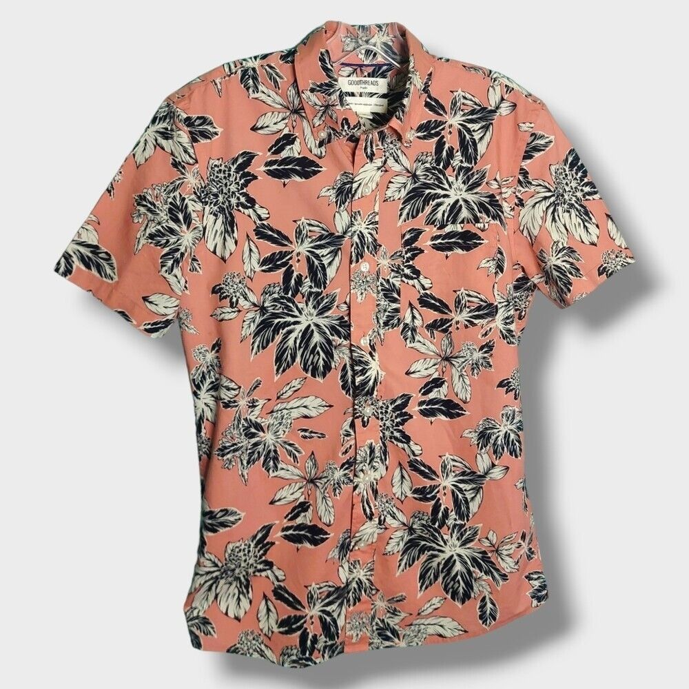 Other Goodthreads | Men's Standard-Fit Short-Sleeve Printed Shirt Size US XS / EU 42 / 0 - 2 Thumbnail