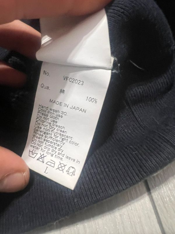 Fragment Design × Hiroshi Fujiwara × Vanquish Denim by Fragment Design & Vanquish Crewneck Size US L / EU 52-54 / 3 - 7 Thumbnail