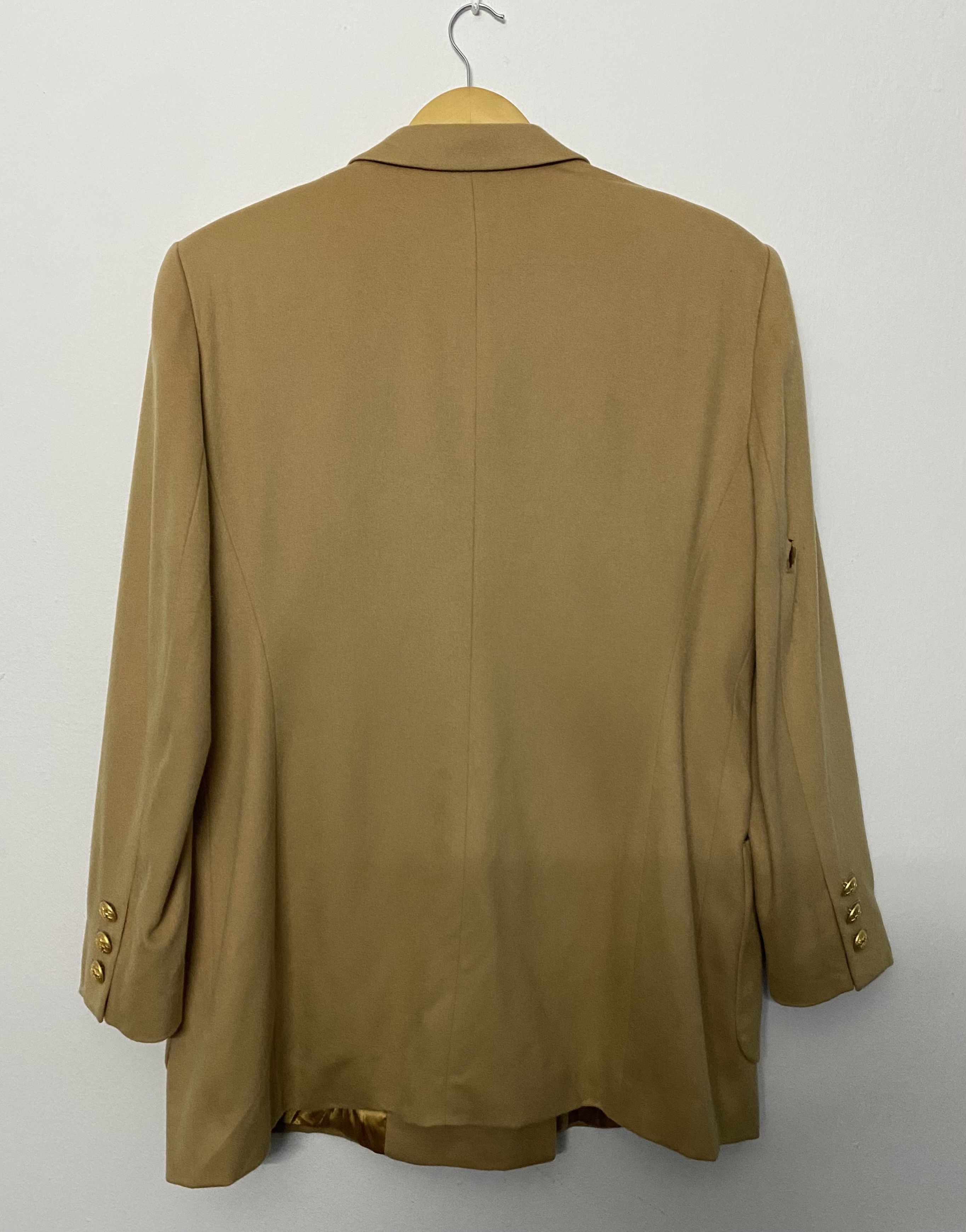 Escada ESCADA BY MARGARETHA LEY PIACENZA CASHMERE CREST BLAZER Size M / US 6-8 / IT 42-44 - 2 Thumbnail