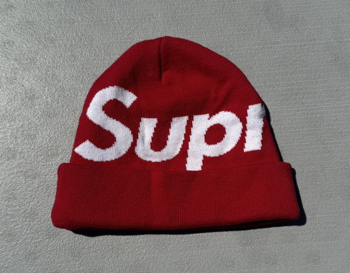 Supreme Supreme Big logo beanie Size ONE SIZE - 2 Thumbnail