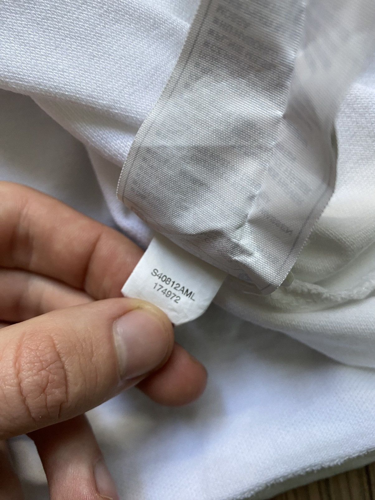 Nike × Vintage Vintage Nike White Polo T-shirt Size S Size US S / EU 44-46 / 1 - 9 Thumbnail